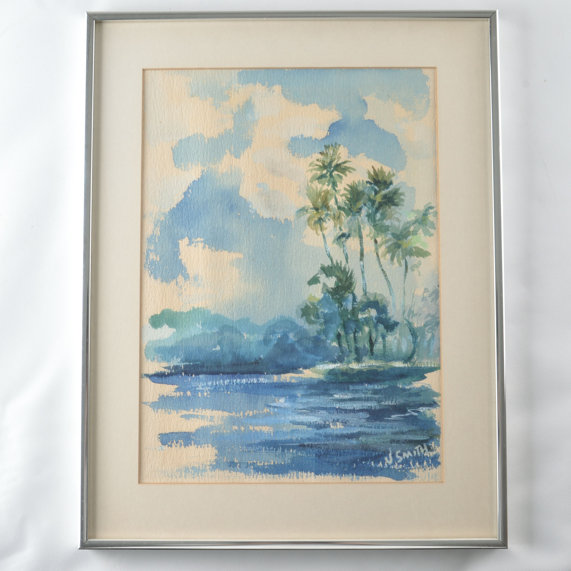 Three Original Jack Smith Watercolor Paintings