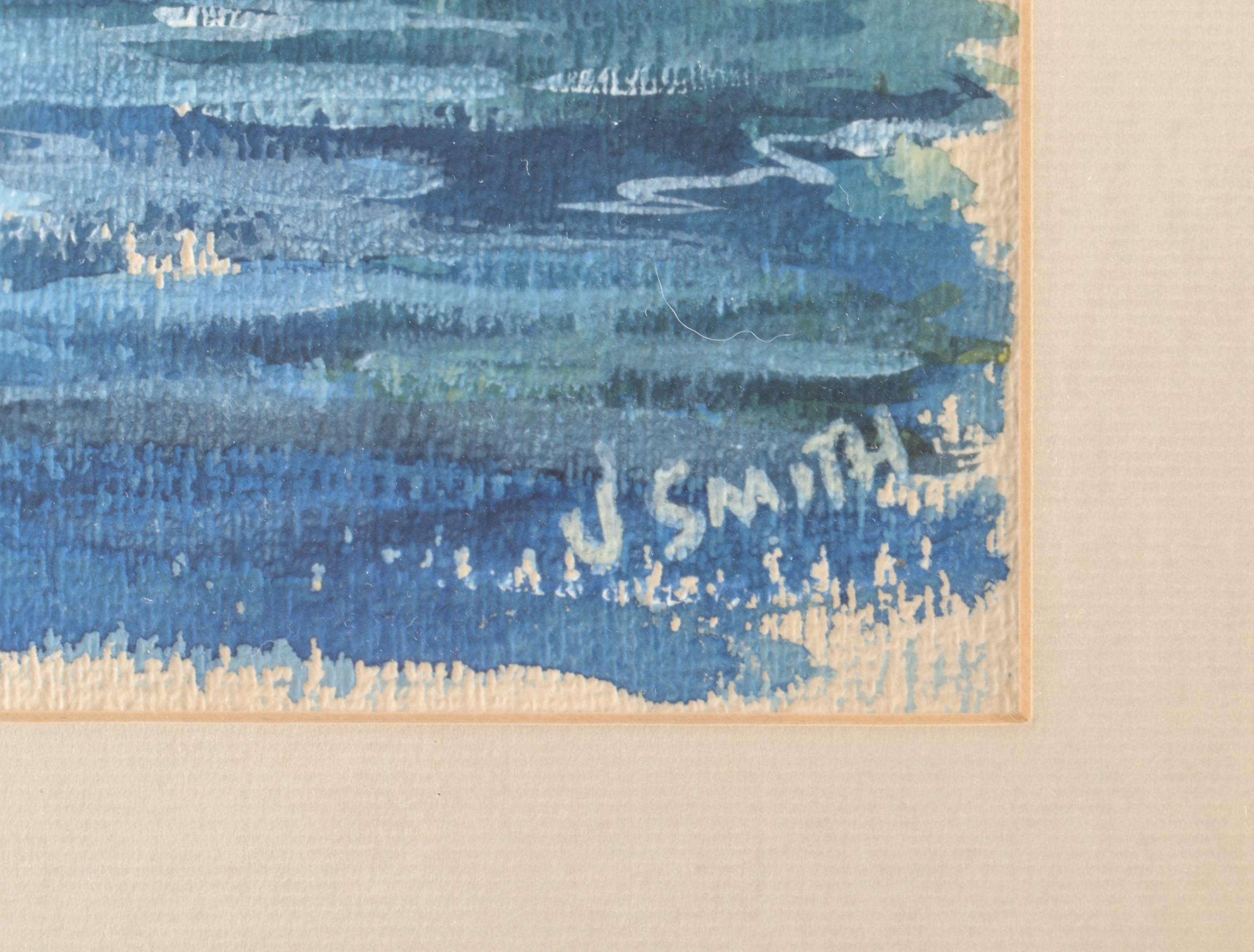 Three Original Jack Smith Watercolor Paintings