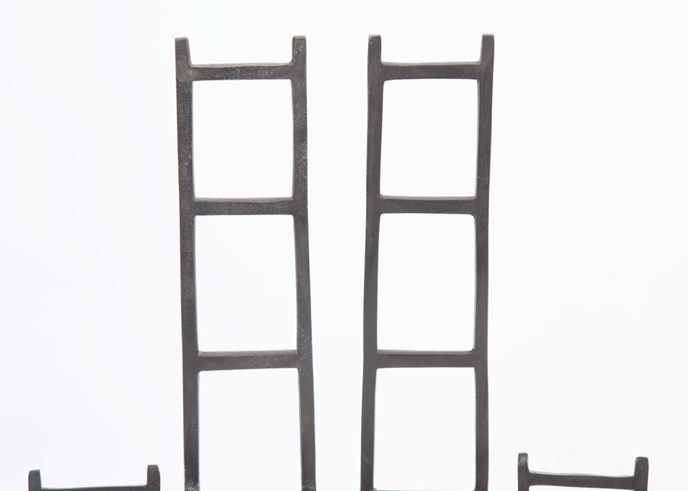 Cast Iron Chair Sculptures