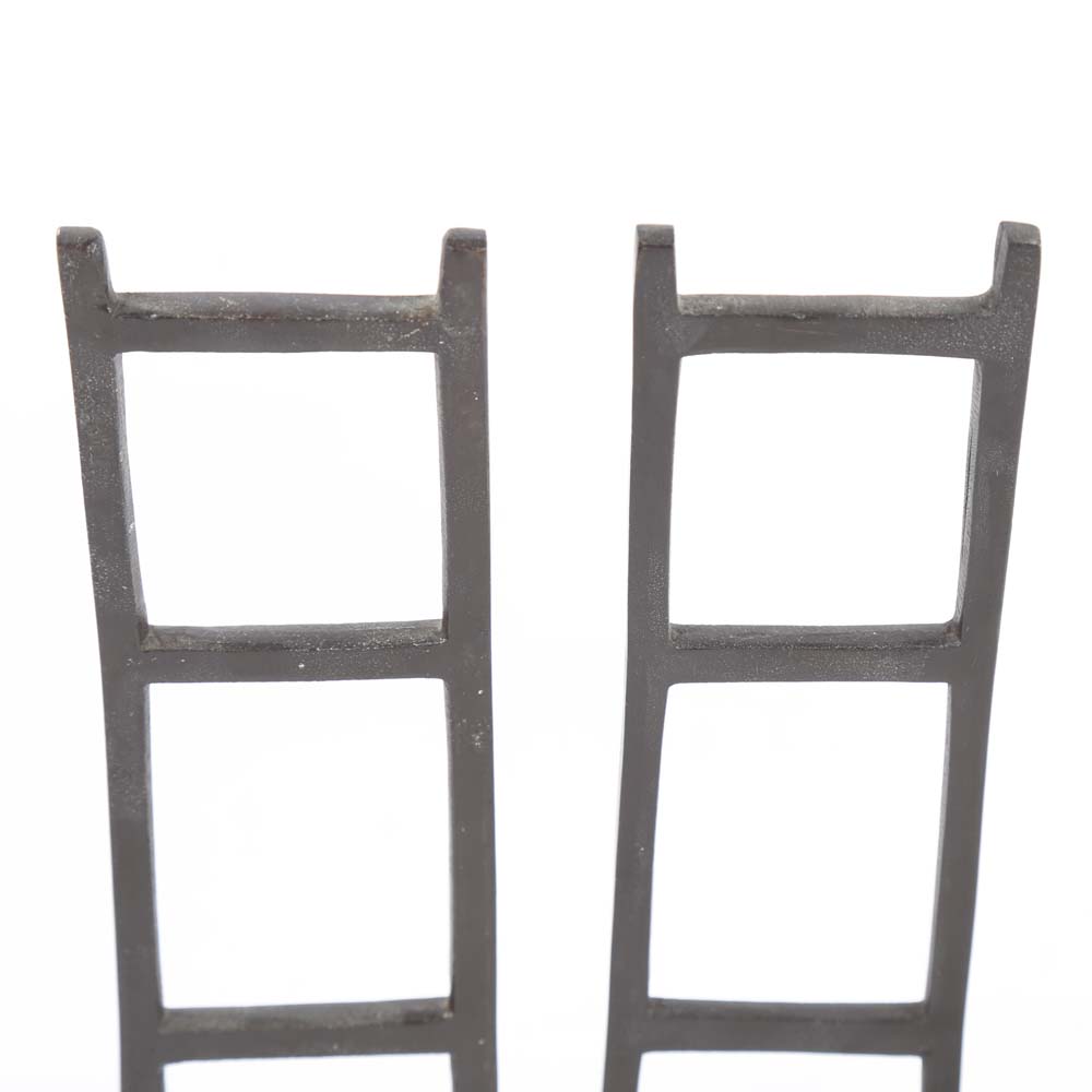 Cast Iron Chair Sculptures