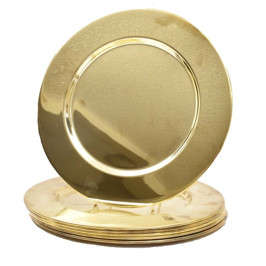 Brass Charger Plates