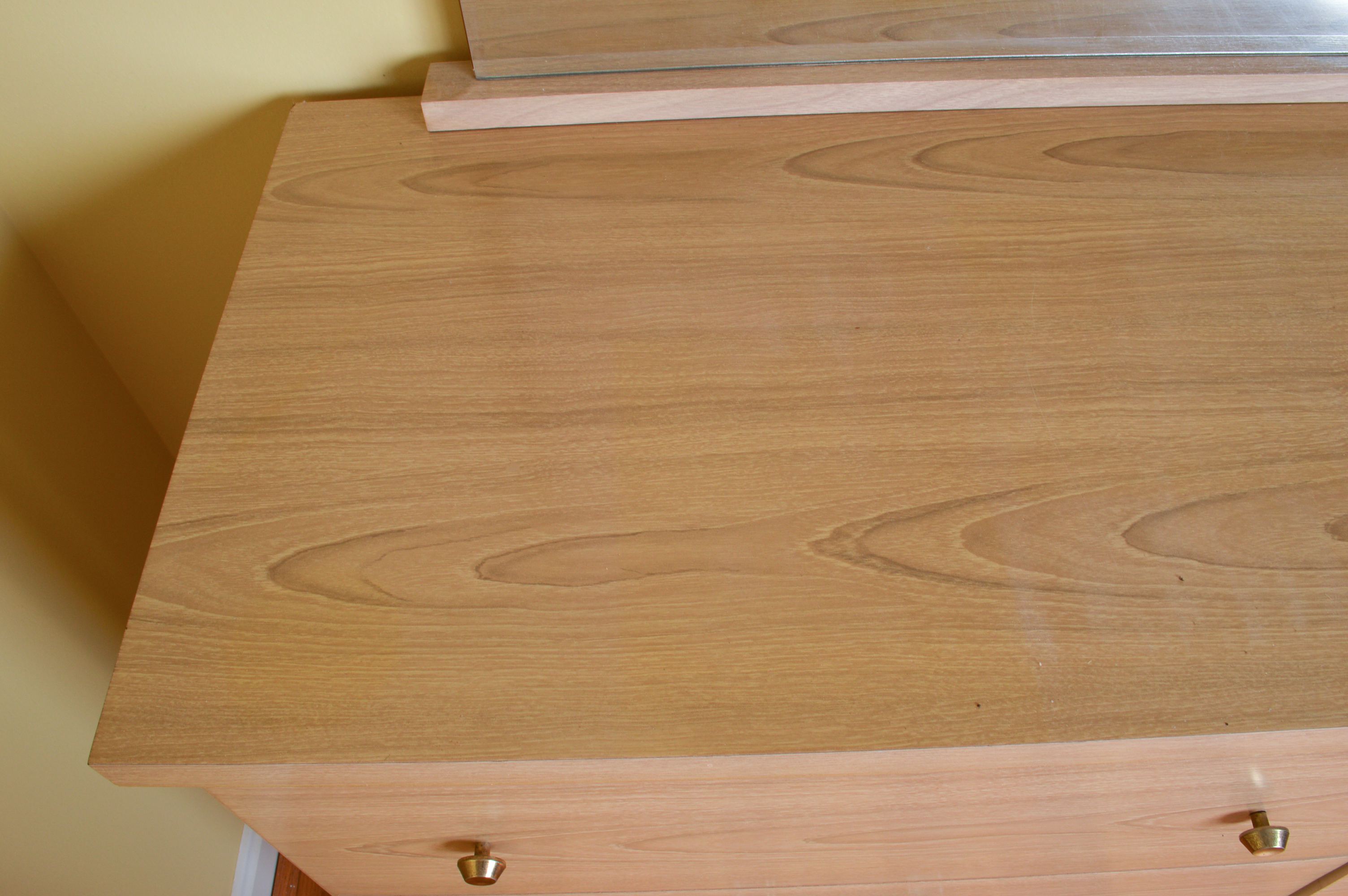 Mid Century Modern Chest of Drawers and Mirror