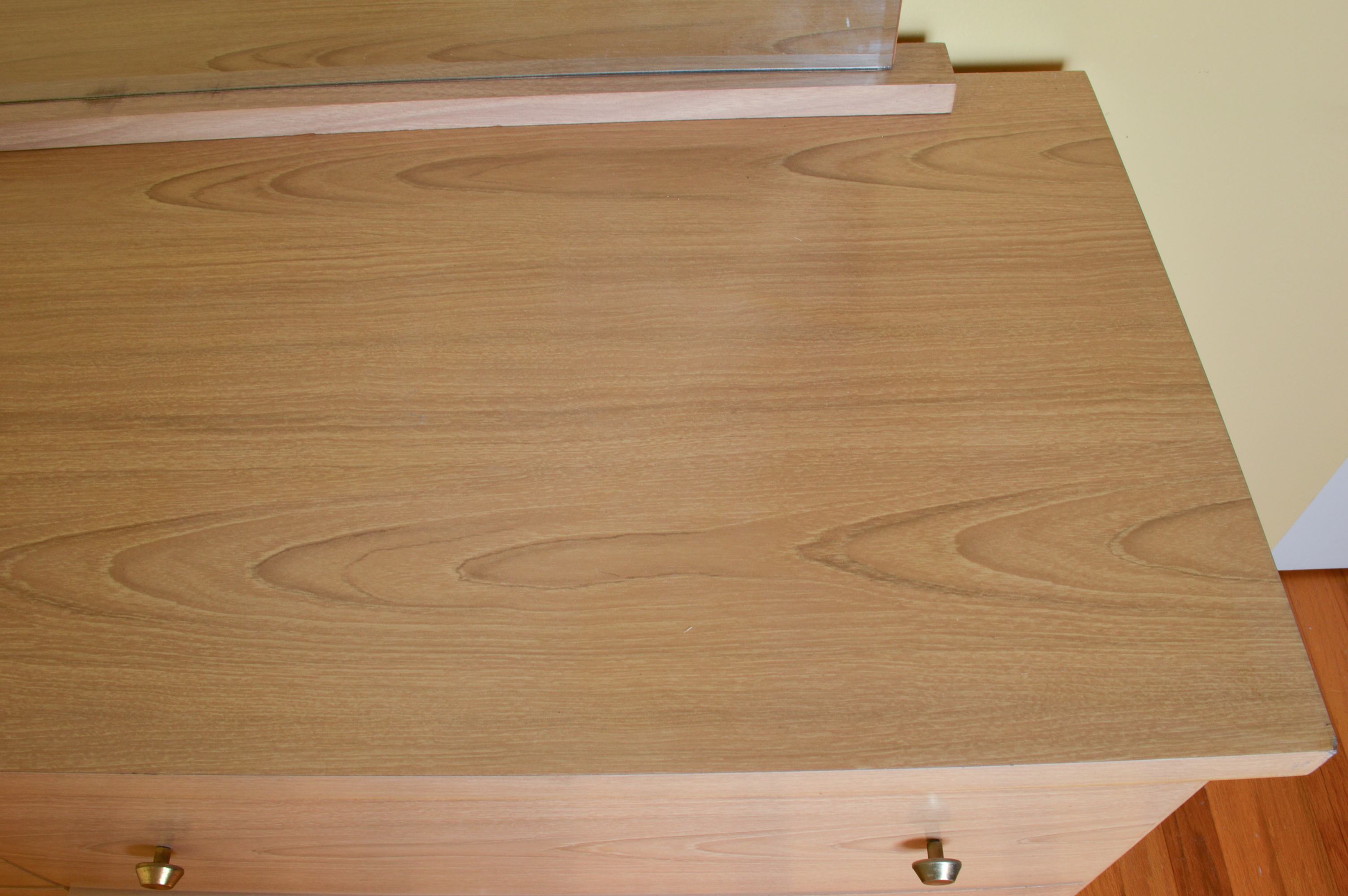 Mid Century Modern Chest of Drawers and Mirror