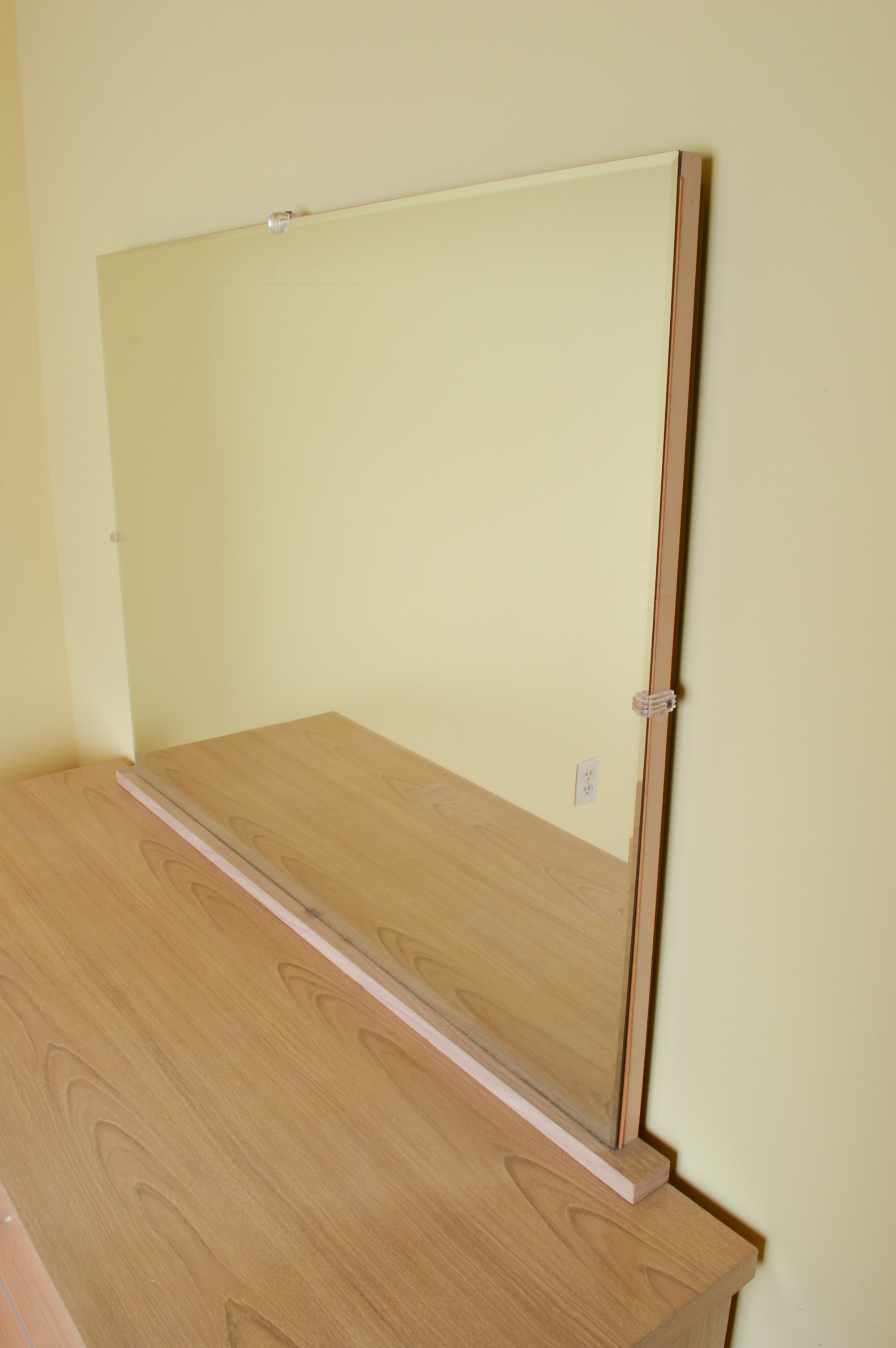 Mid Century Modern Chest of Drawers and Mirror