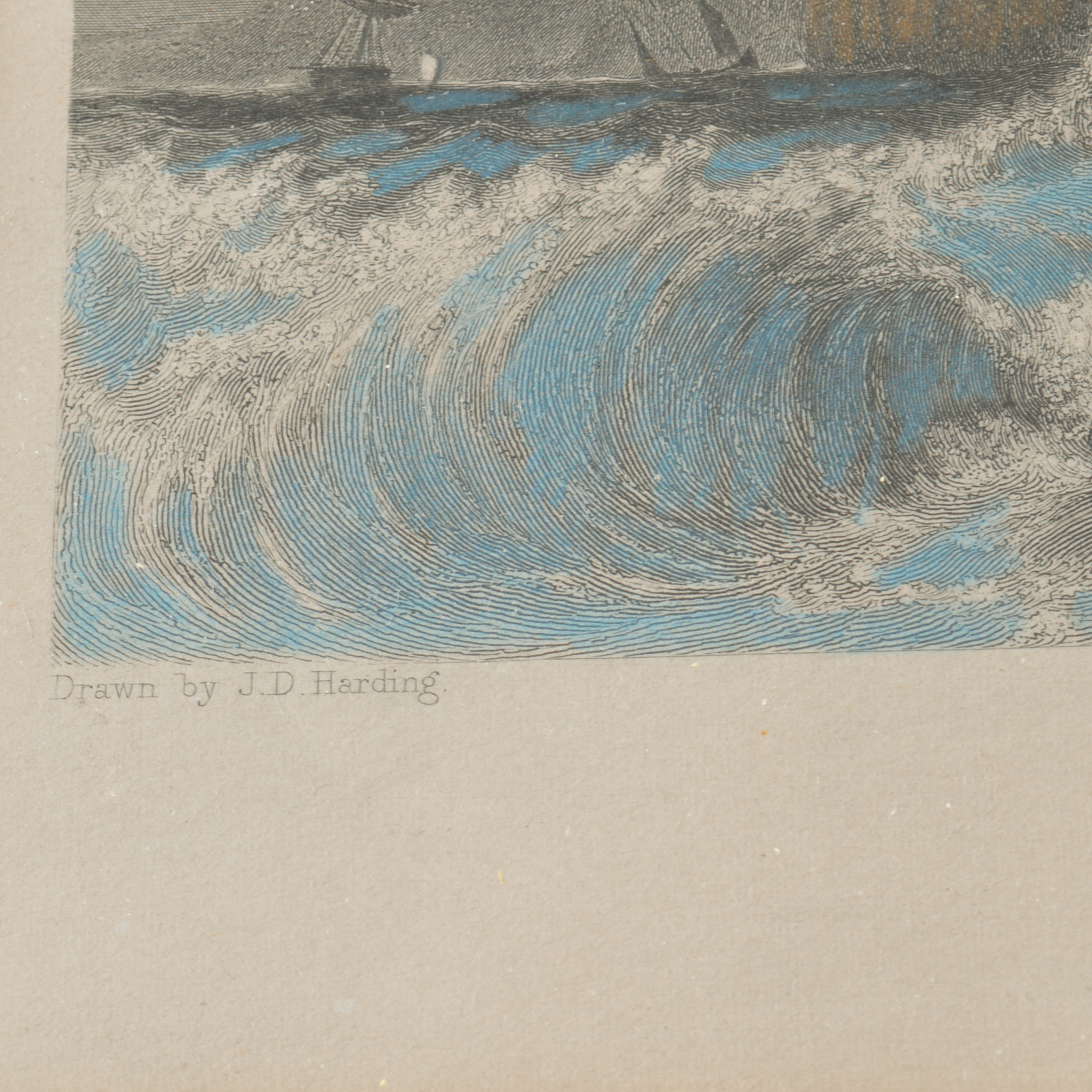 Three Antique to Vintage Colored Engravings