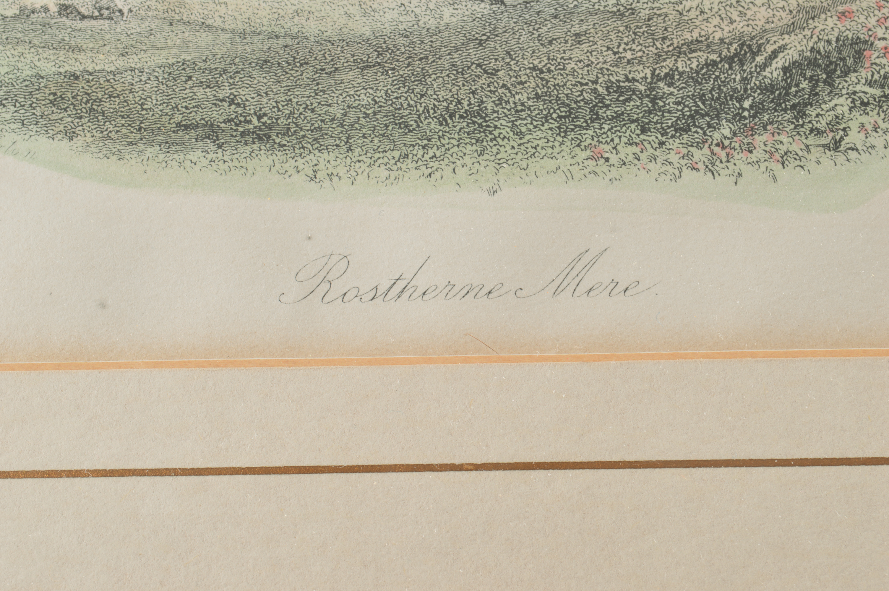 Three Antique to Vintage Colored Engravings