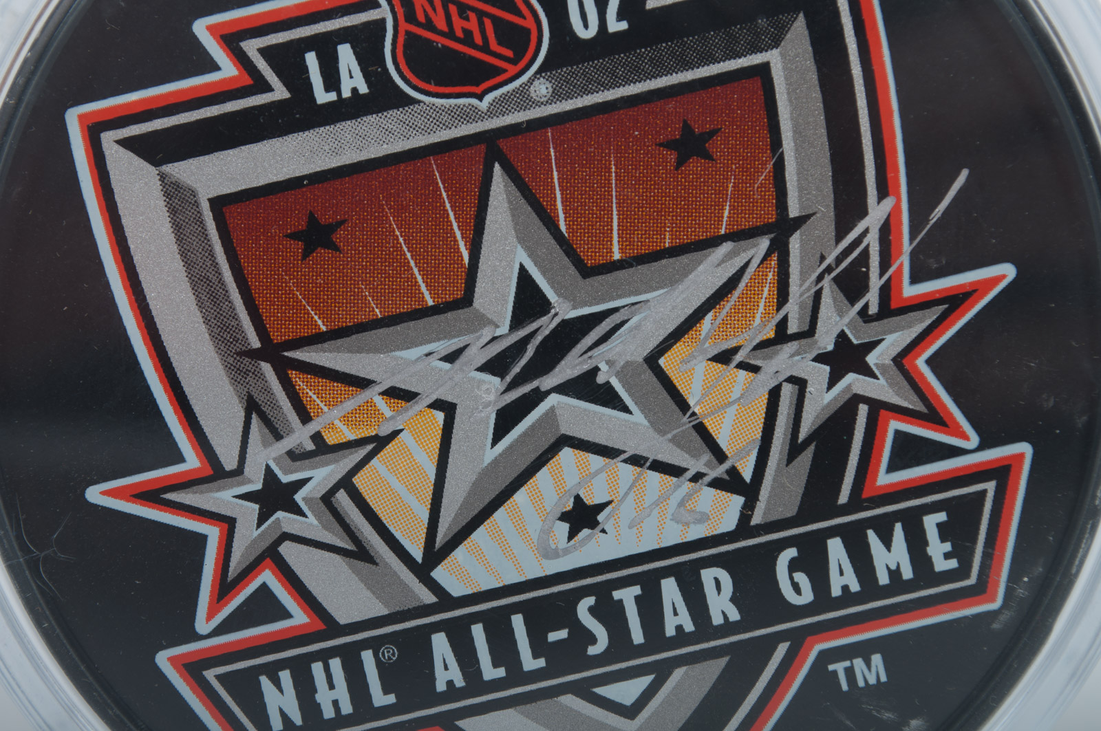 Michael York Signed New York Rangers Hockey Puck