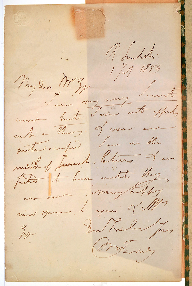 Antique and Vintage Significant Autographs, Including Michael Faraday