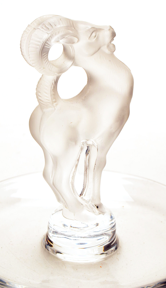 Lalique Crystal Ash Receiver