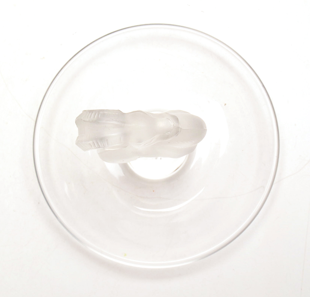 Lalique Crystal Ash Receiver