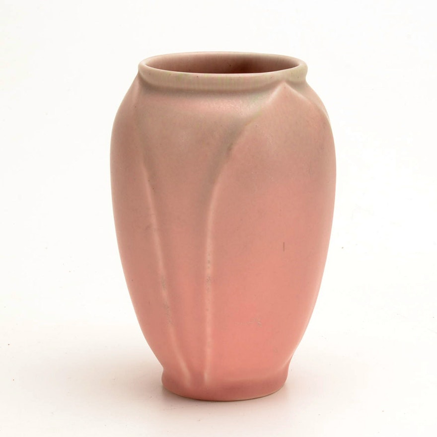 1928 Rookwood Pottery Vase in Pink