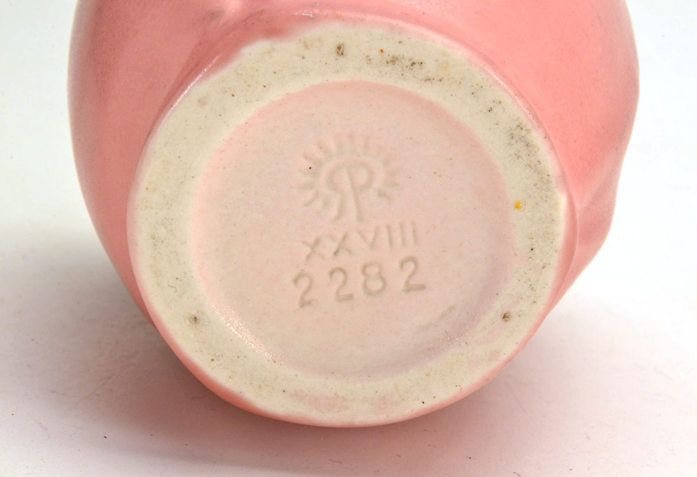 1928 Rookwood Pottery Vase in Pink