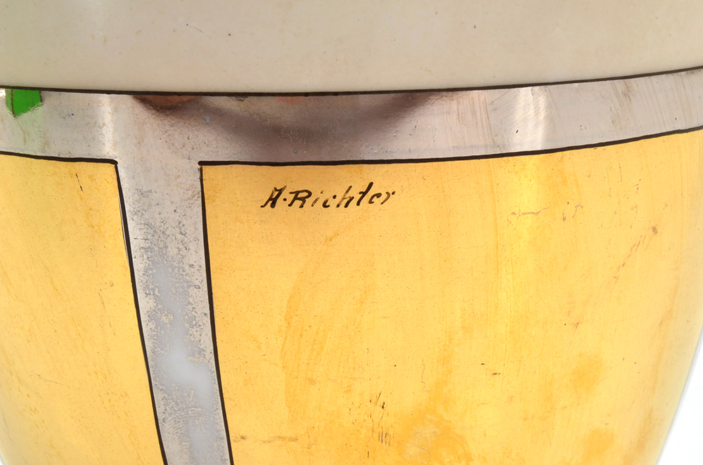 Antique WA Pickard Hand Painted Artist Signed Vase