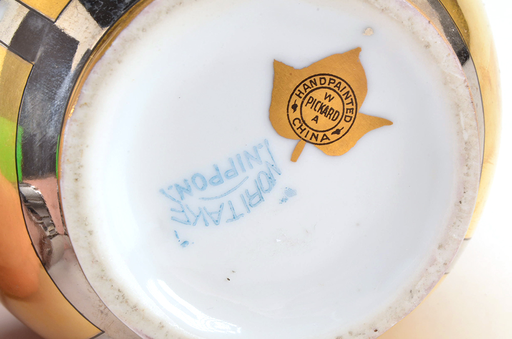 Antique WA Pickard Hand Painted Artist Signed Vase