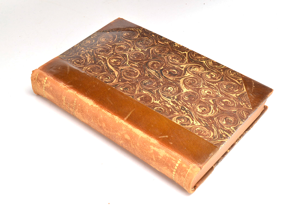 Group of Eight Finely Bound Antique French Hardcovers