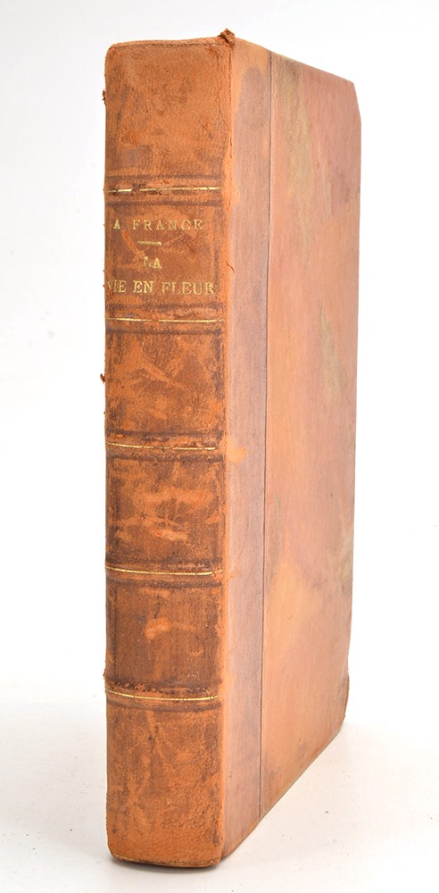 Group of Eight Finely Bound Antique French Hardcovers