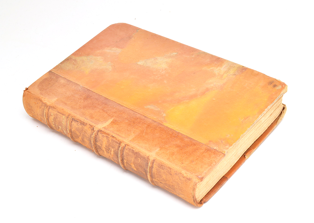 Group of Eight Finely Bound Antique French Hardcovers