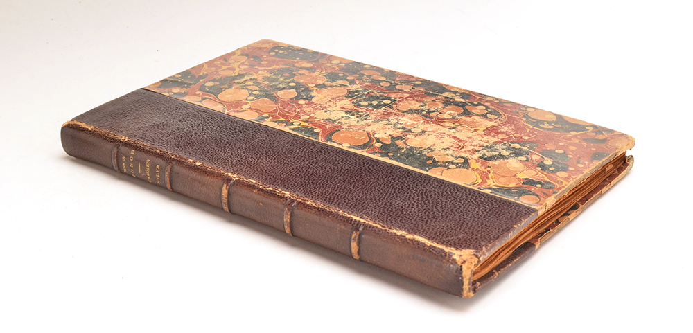 Group of Eight Finely Bound Antique French Hardcovers