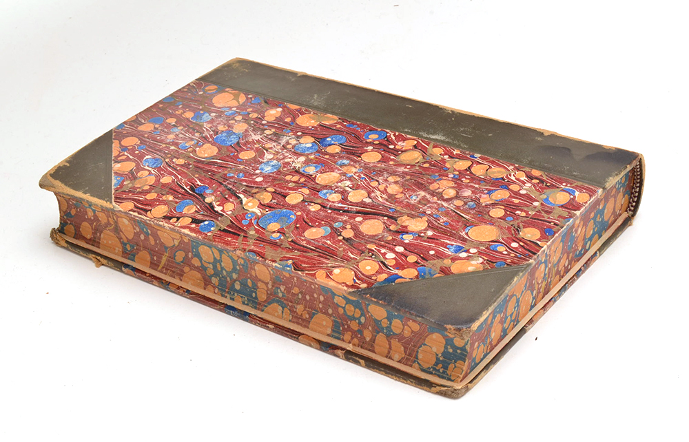 Group of Eight Finely Bound Antique French Hardcovers