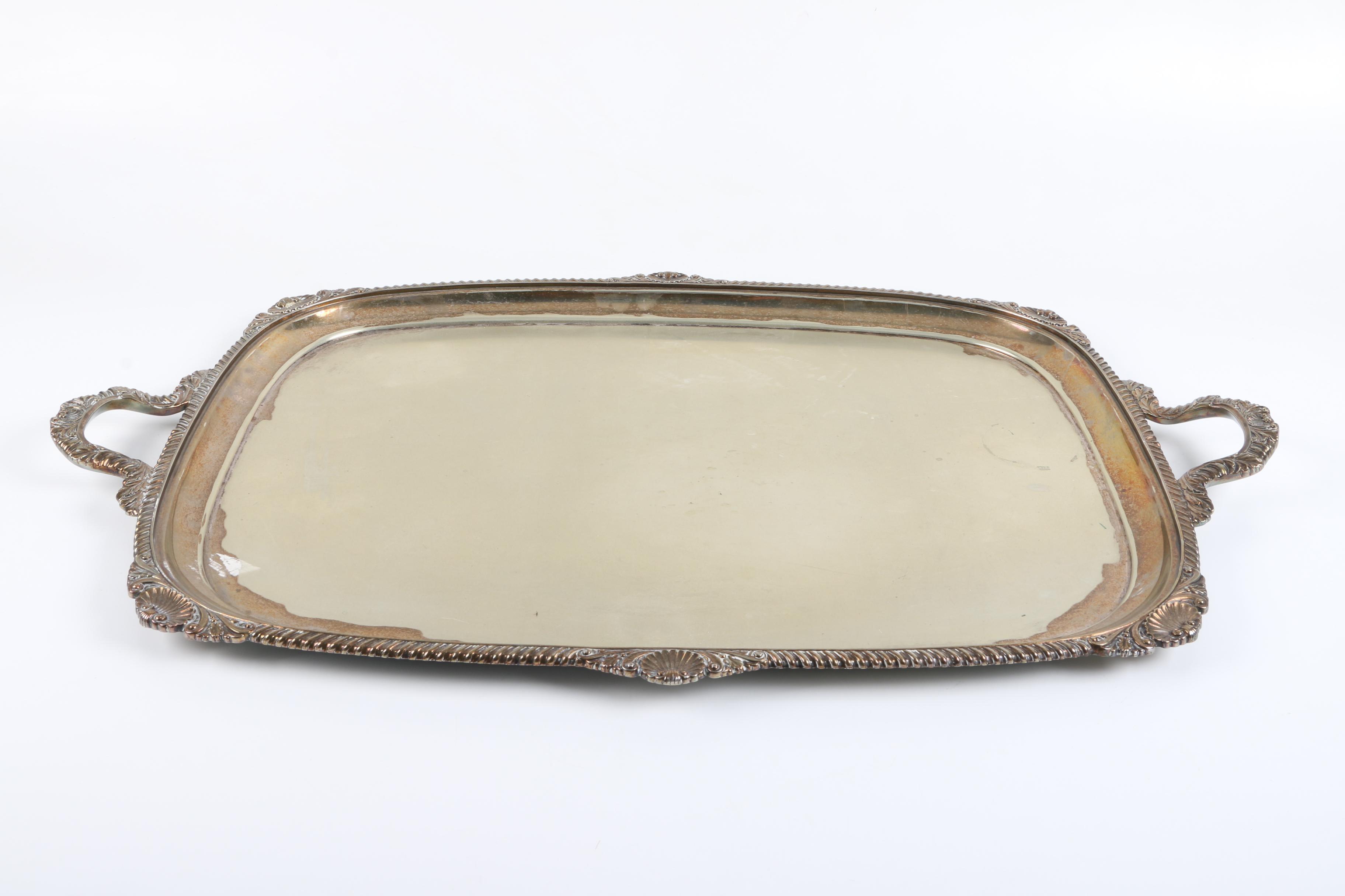 Walker & Hall Repoussé  Silver Plate Tea and Coffee Service