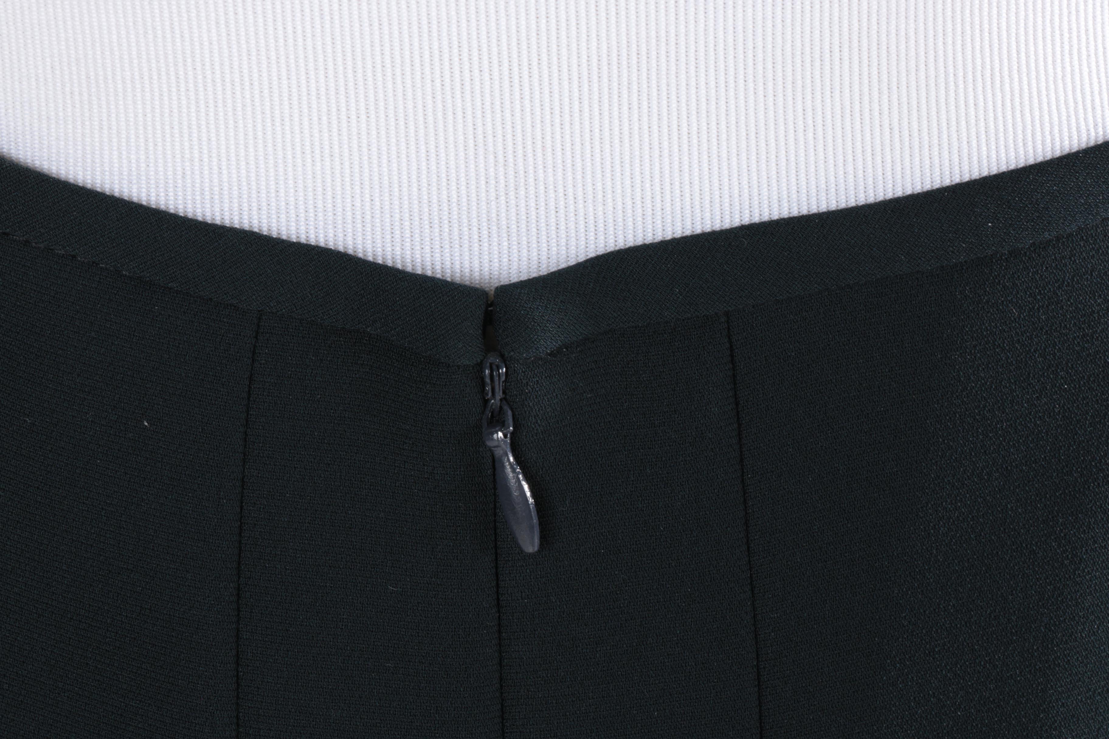 Tahari Asymmetric Front Skirt Suit