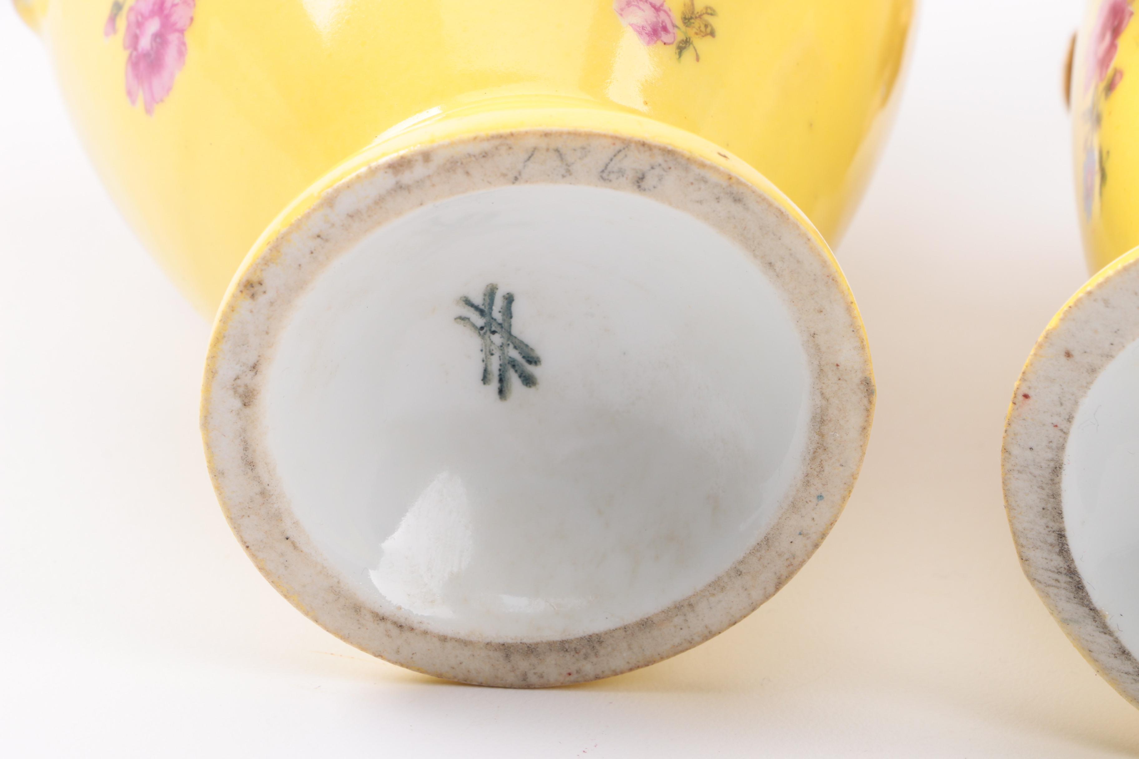 Porcelain Decor Assortment, including Schierholz Porcelain Vases