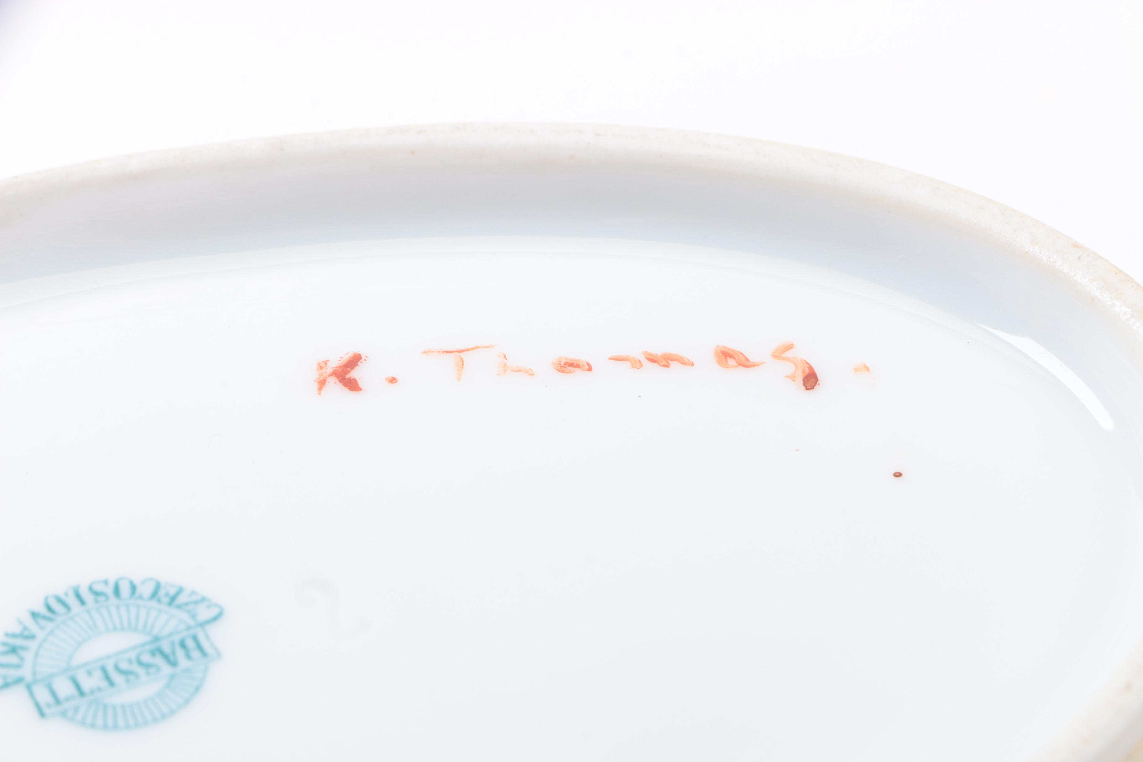 Porcelain Decor Assortment, including Schierholz Porcelain Vases