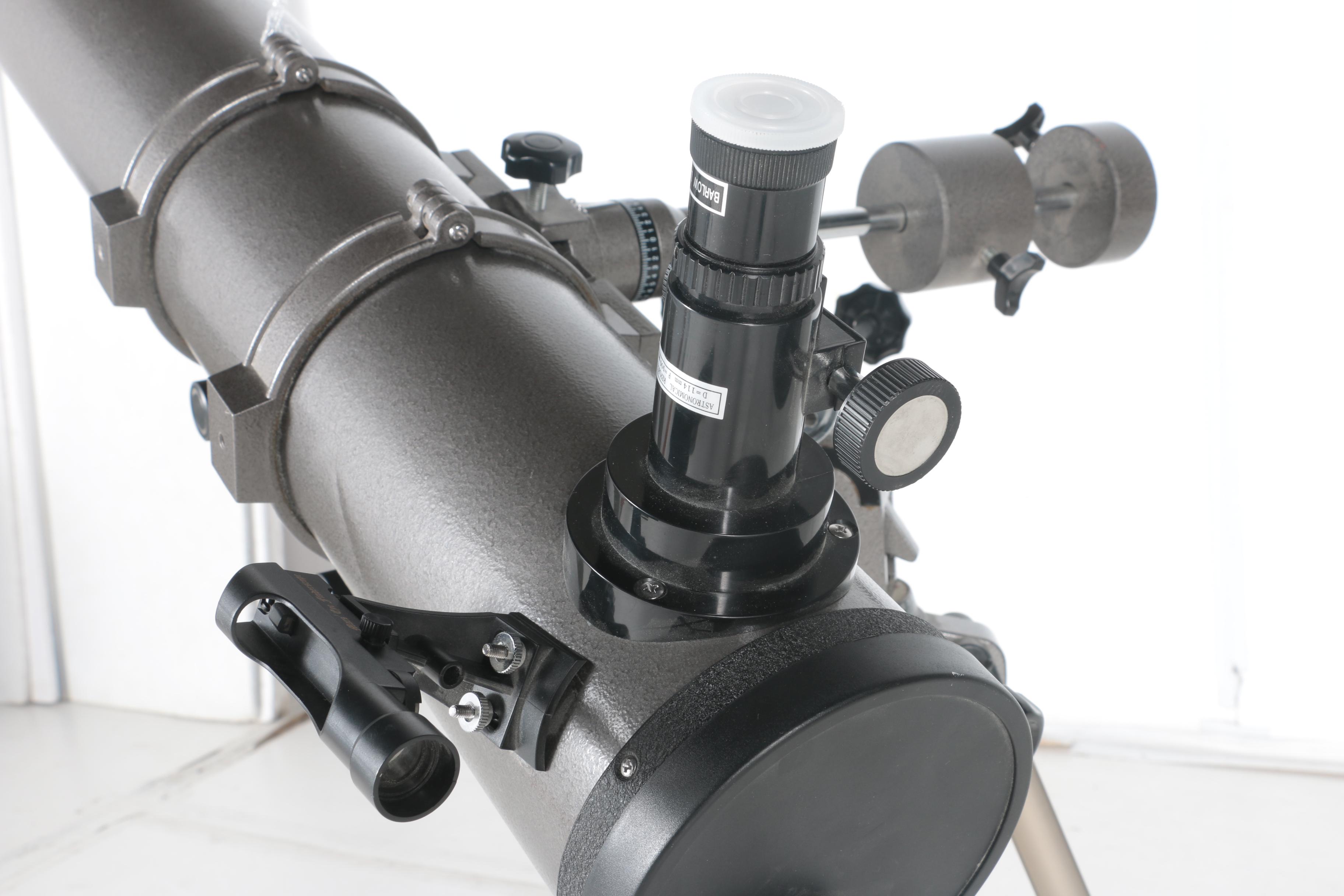 Galileo Telescope with Barlow Lens