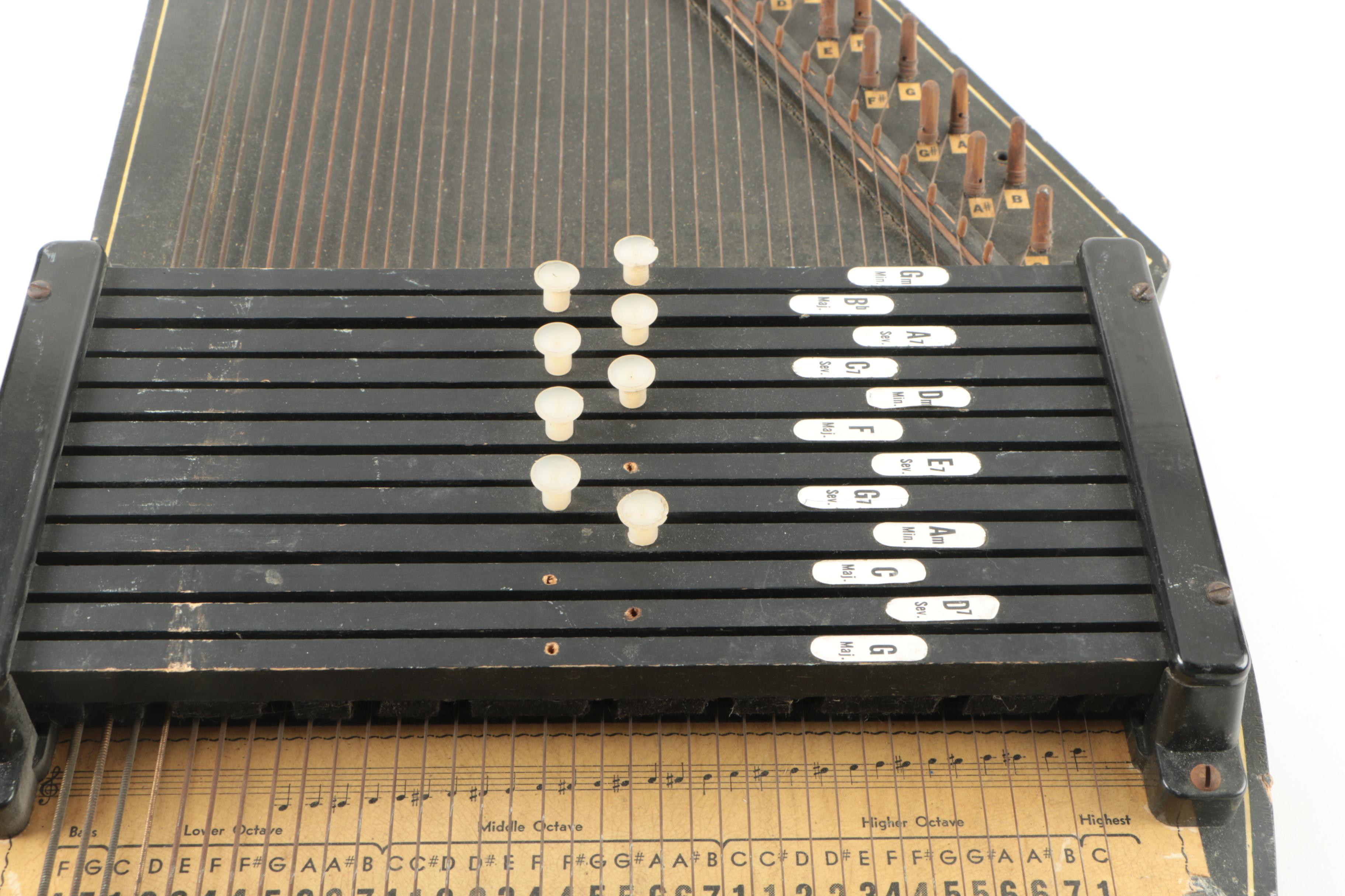 Vintage Oscar Schmidt Autoharp