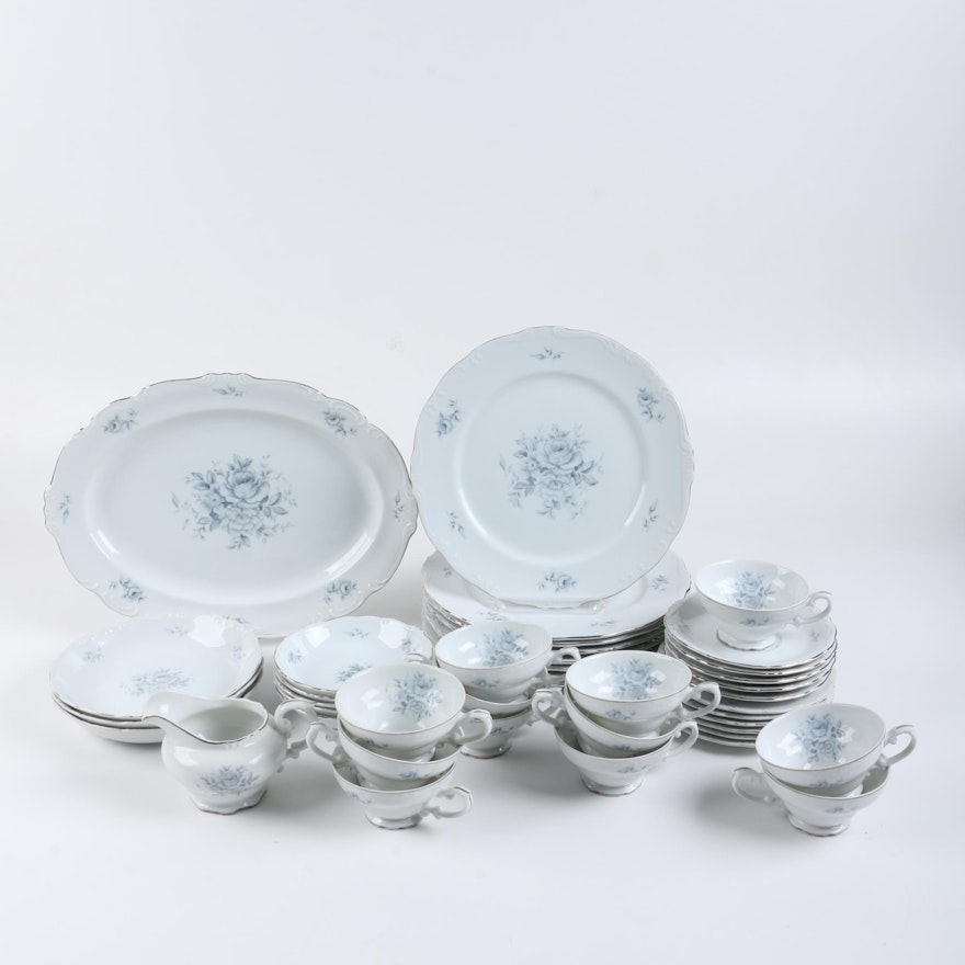 Yamaka "Royal Rose" Porcelain Tableware