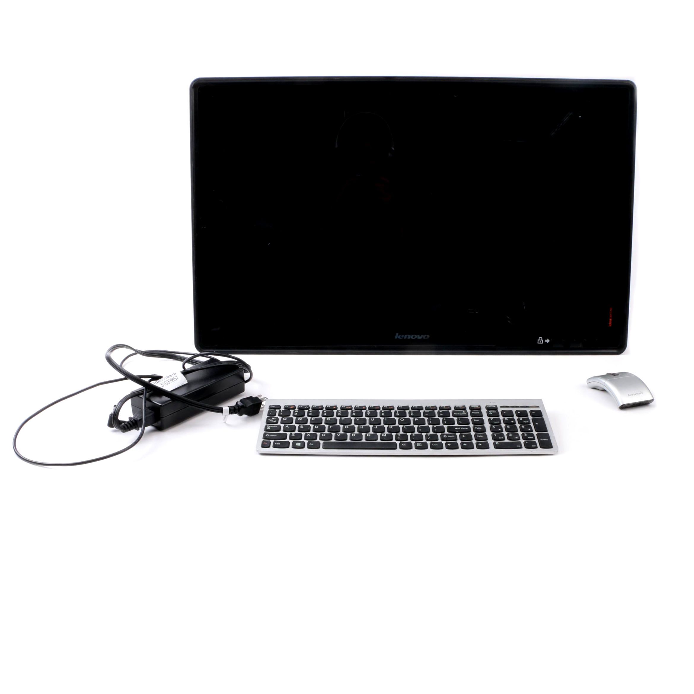 Lenovo IdeaCentre Horizon Portable Tablet with Wireless Keyboard and Mouse