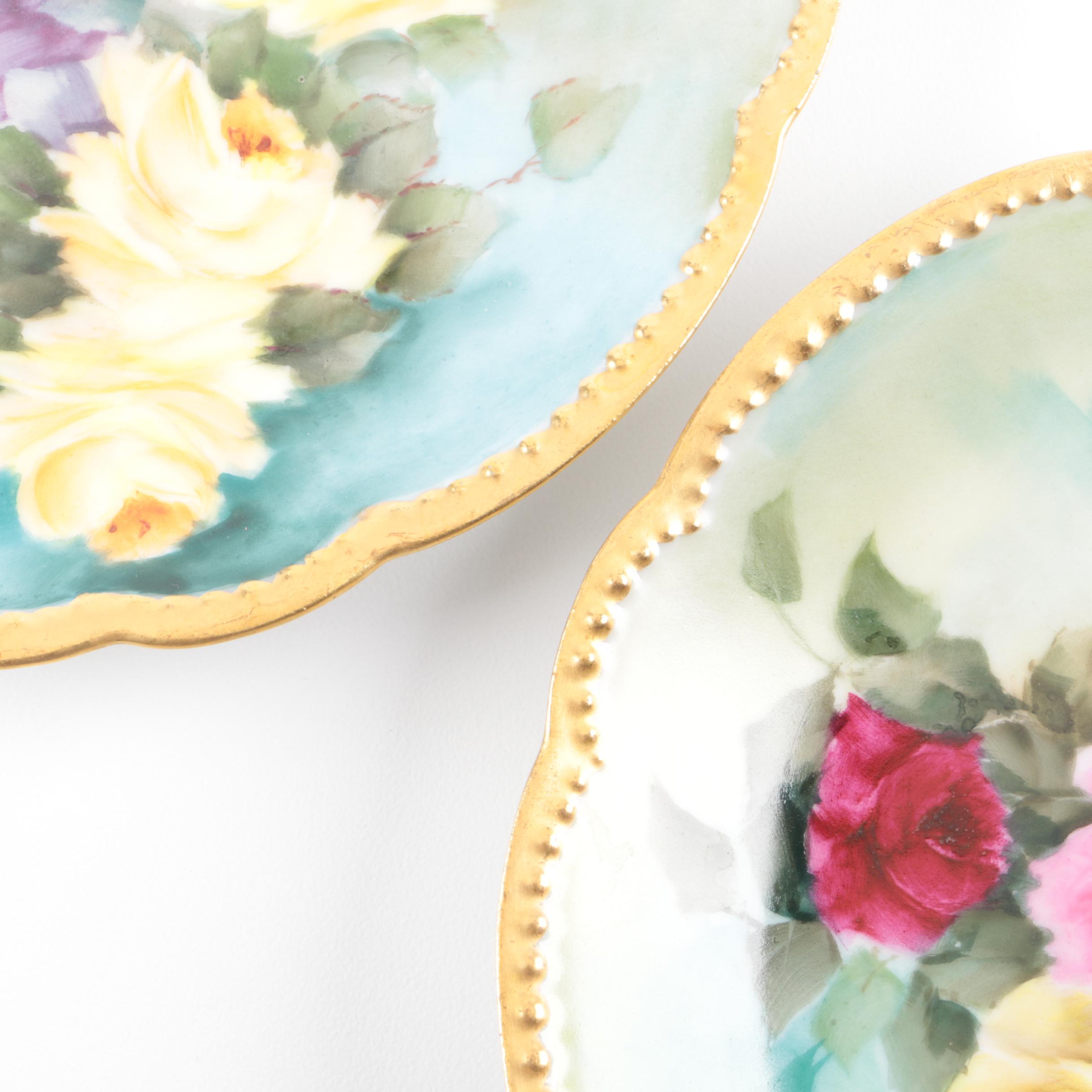 Porcelain Dishes Including Delinieres & Company Limoges