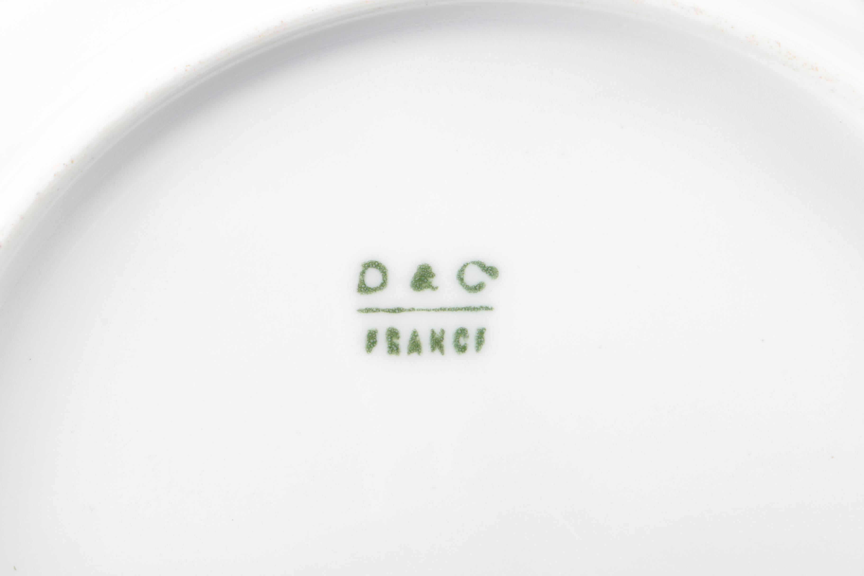 Porcelain Dishes Including Delinieres & Company Limoges