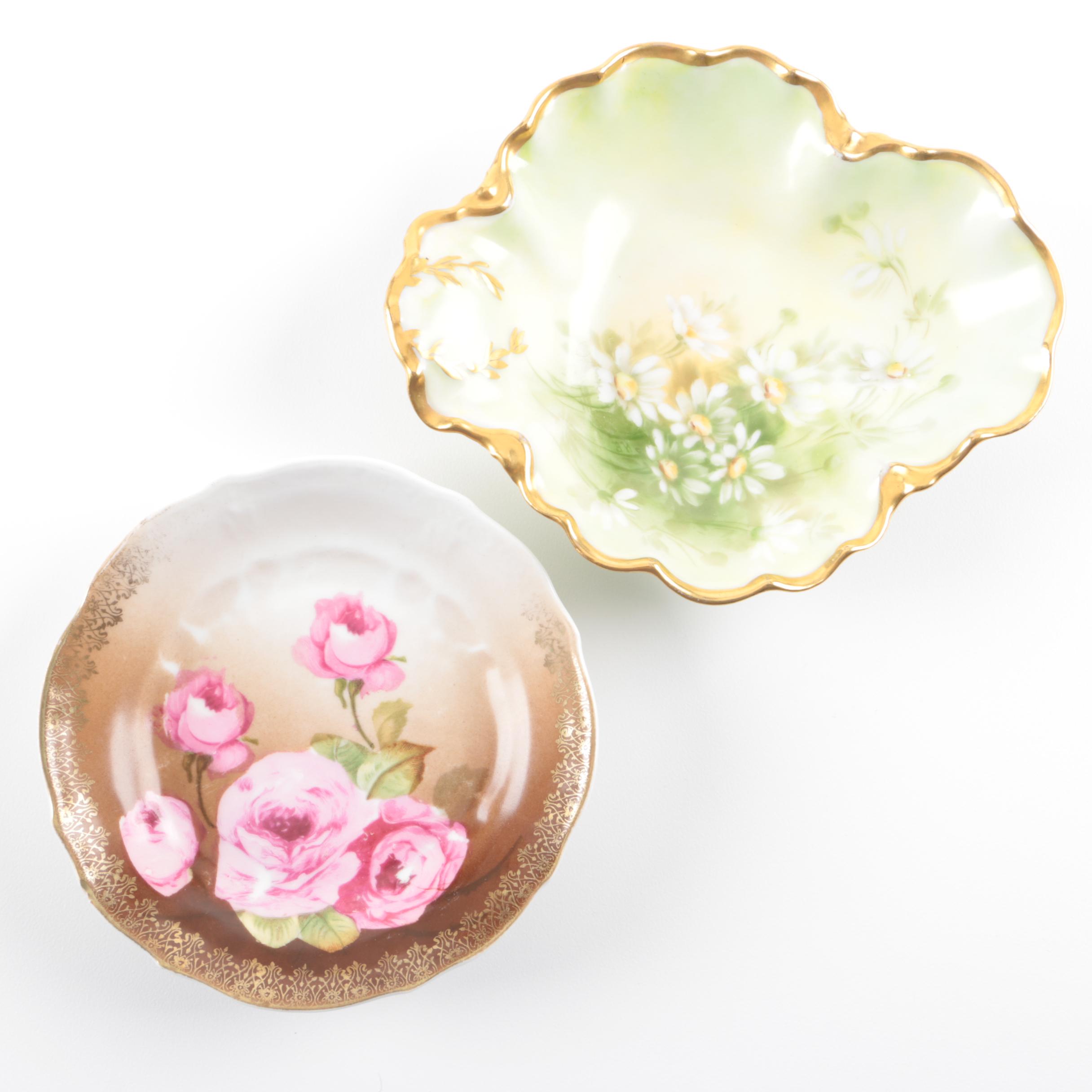 Porcelain Dishes Including Delinieres & Company Limoges