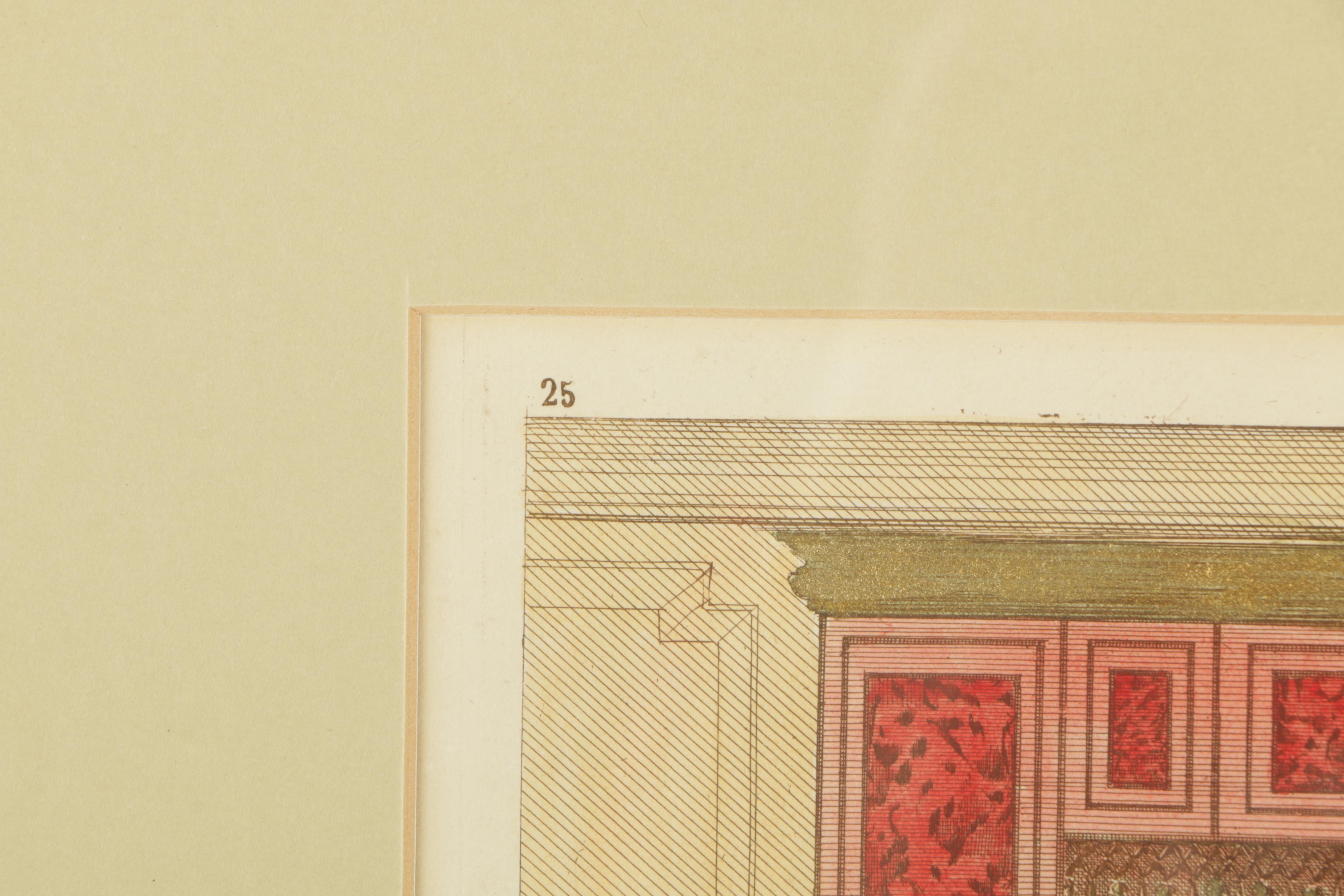 Etchings of Curtained Windows