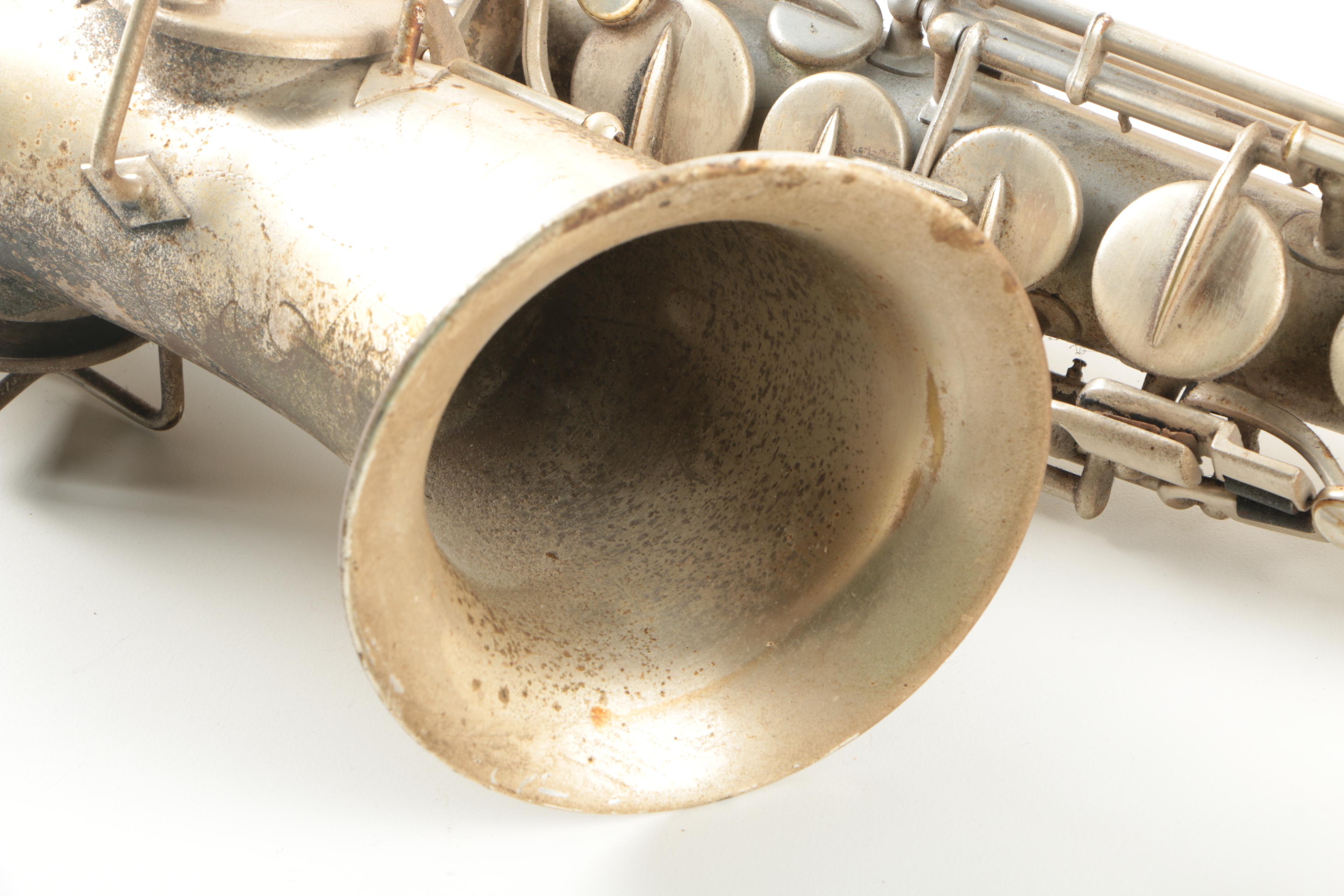 Vintage Buescher Elkhart True-Tone Low Pitch Saxophone