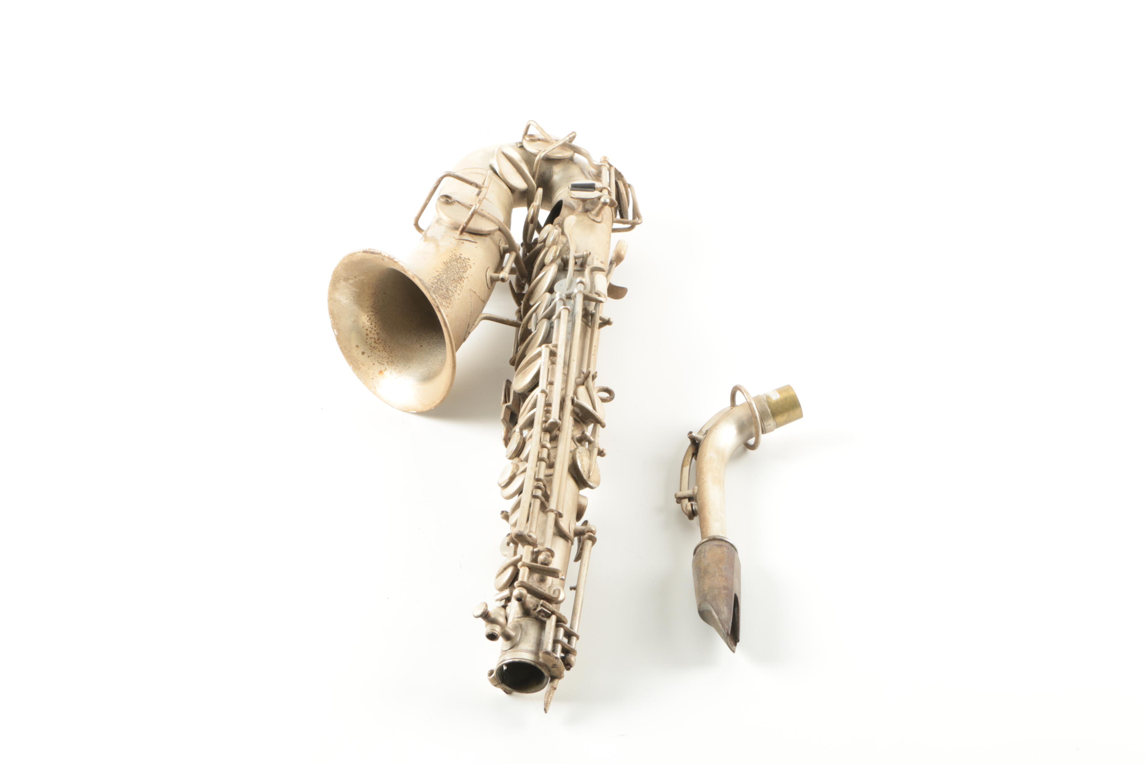 Vintage Buescher Elkhart True-Tone Low Pitch Saxophone