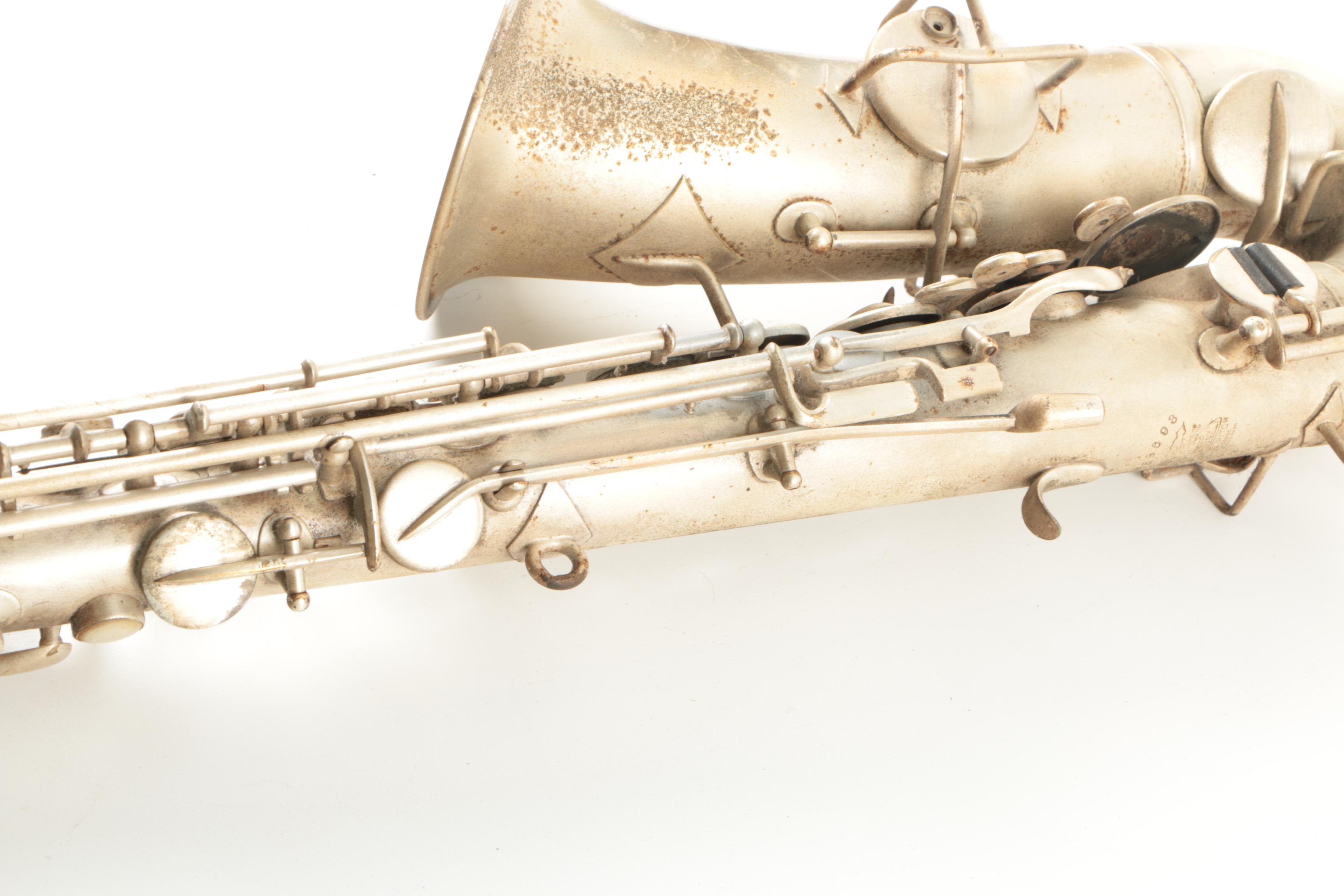 Vintage Buescher Elkhart True-Tone Low Pitch Saxophone