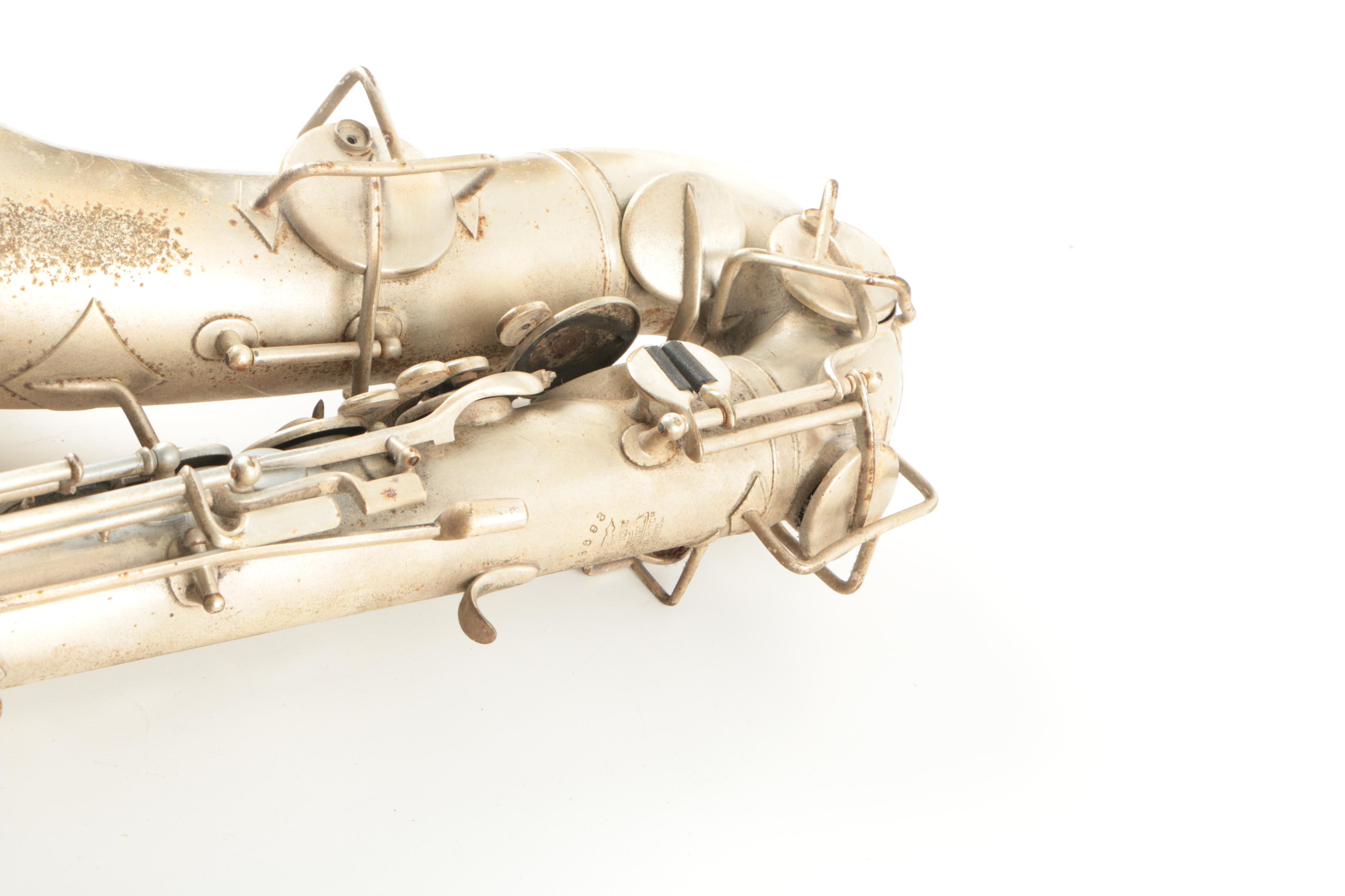 Vintage Buescher Elkhart True-Tone Low Pitch Saxophone