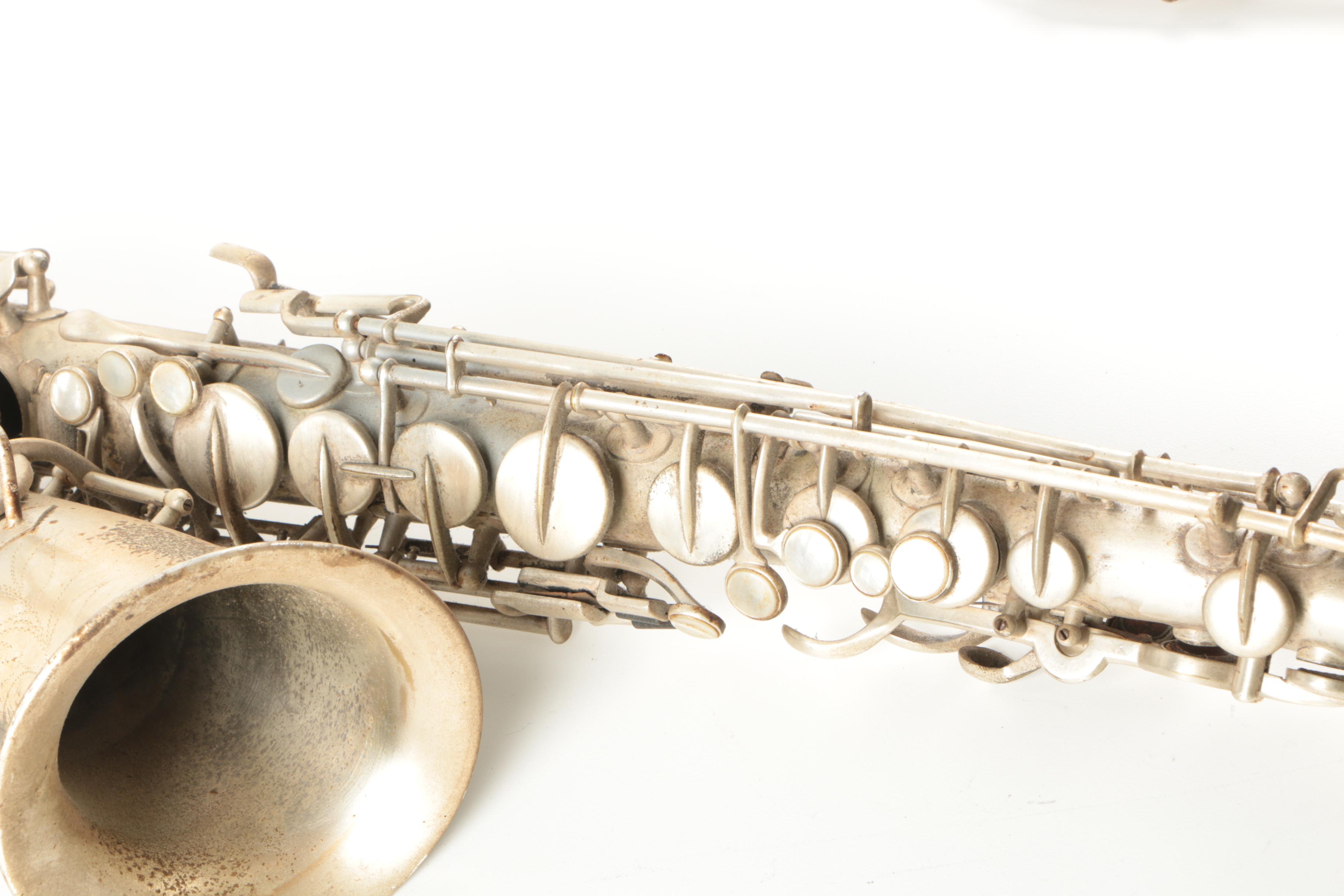 Vintage Buescher Elkhart True-Tone Low Pitch Saxophone