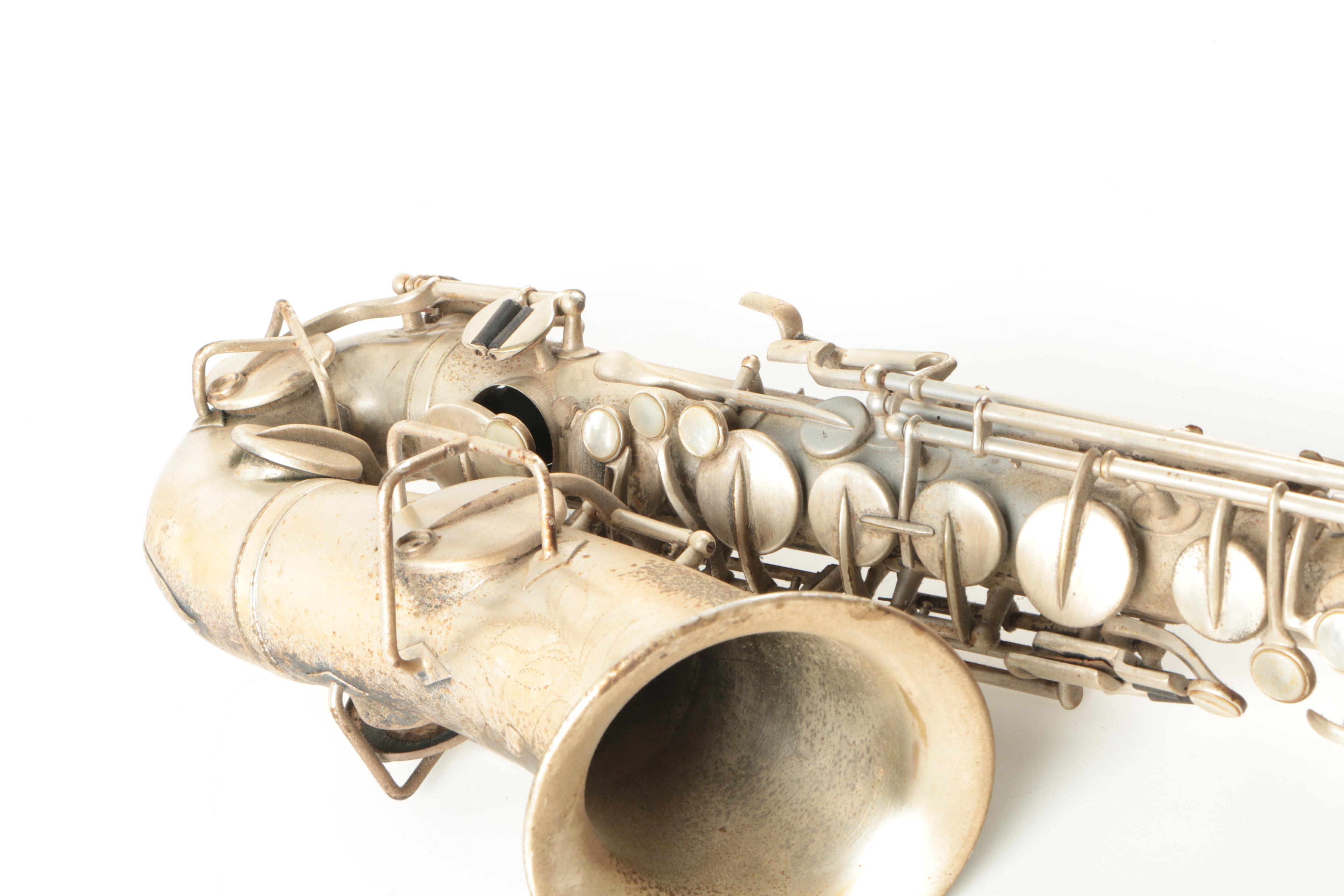 Vintage Buescher Elkhart True-Tone Low Pitch Saxophone