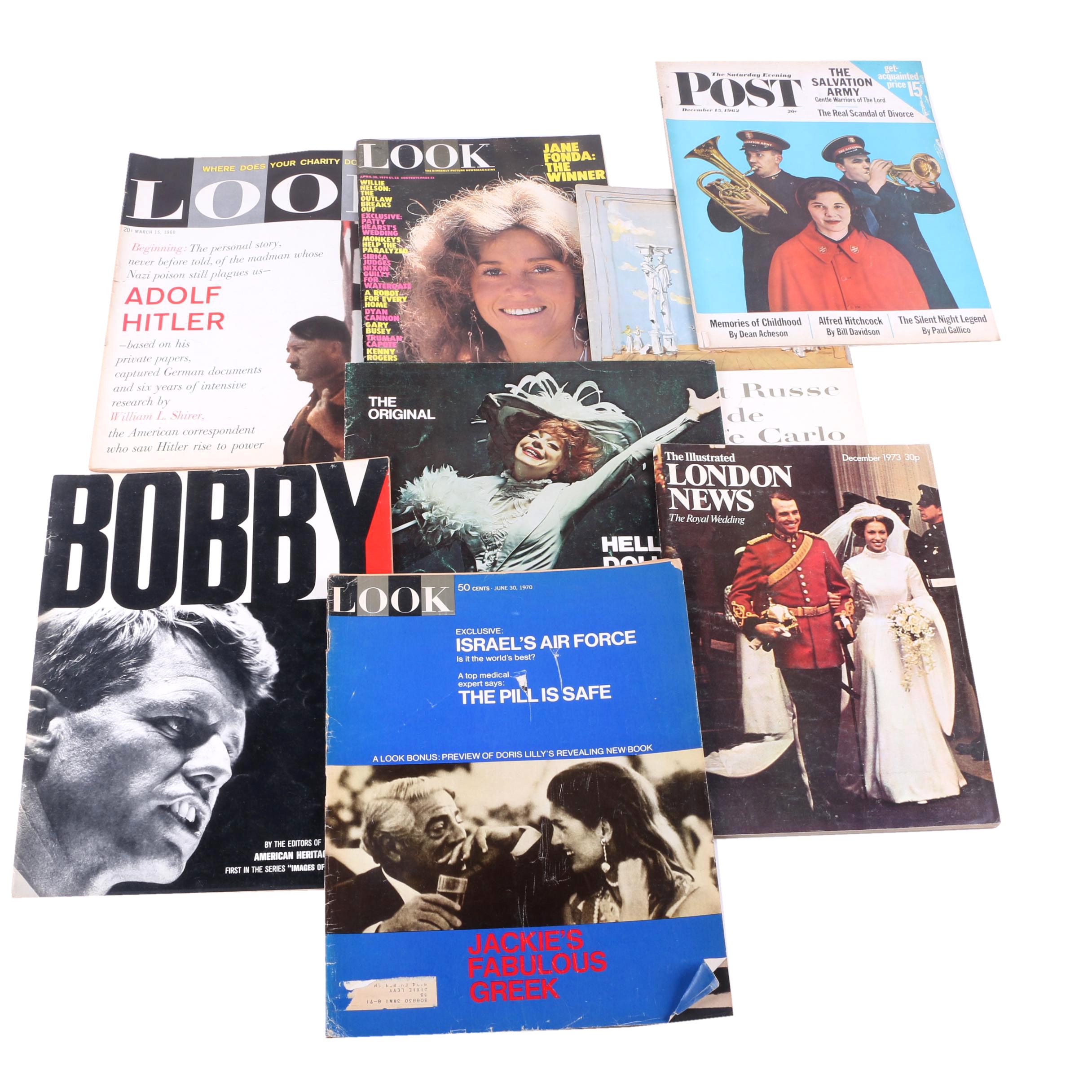 Eight Vintage Magazines
