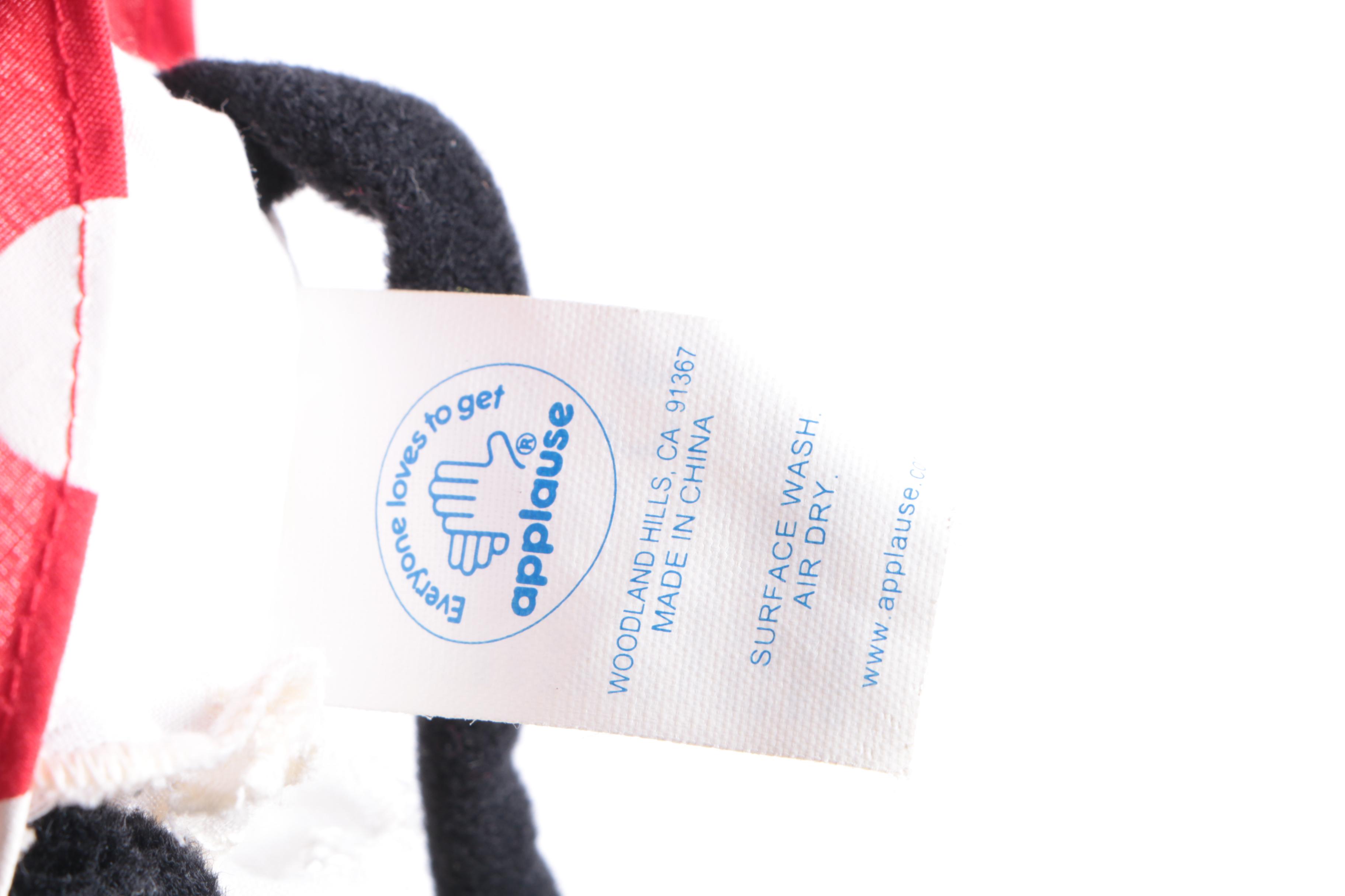 Plush Dolls and Plastic Pull-Toy Dog