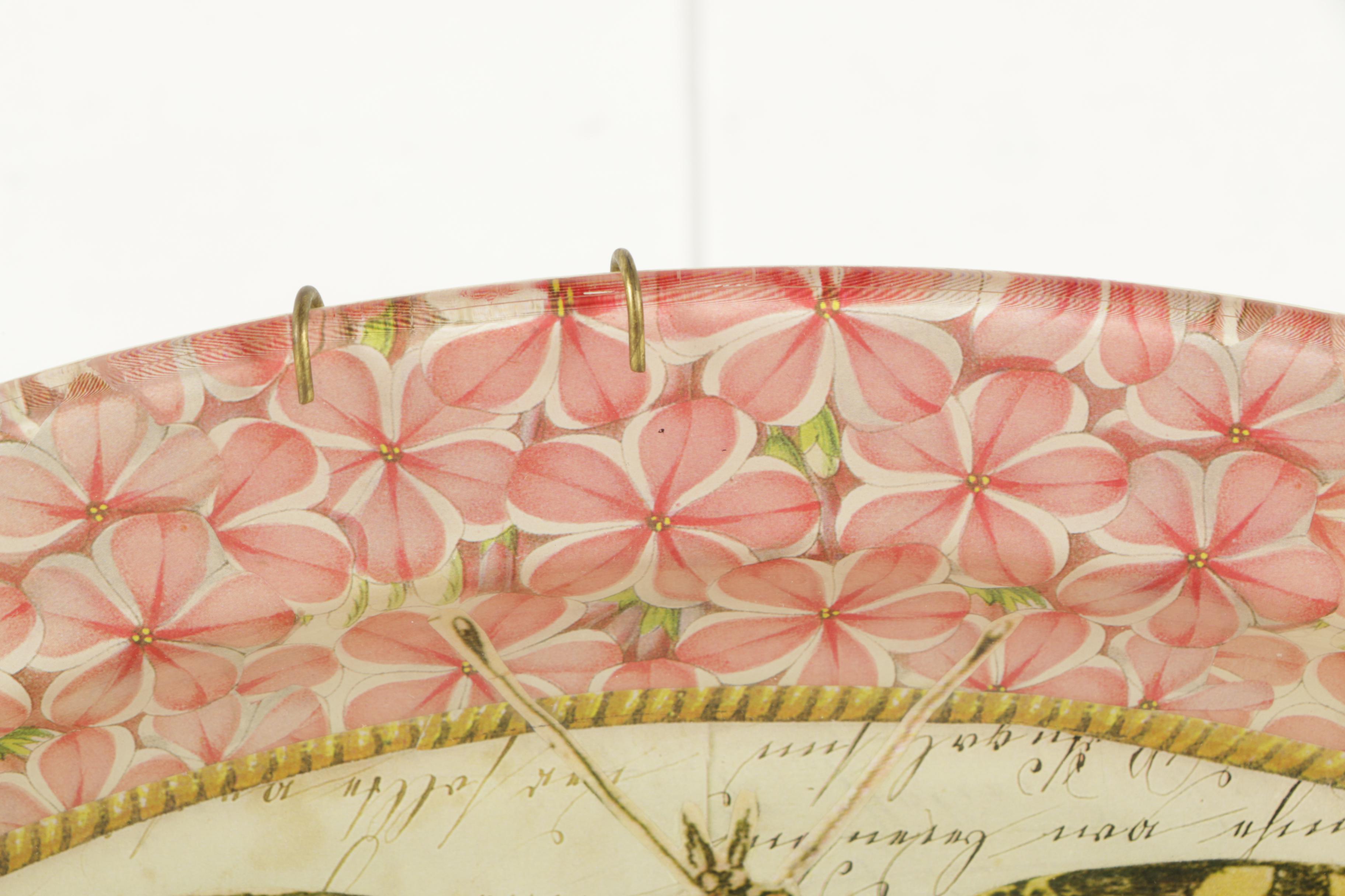 Flower and Moth Prints on Paper and John Derian Plate