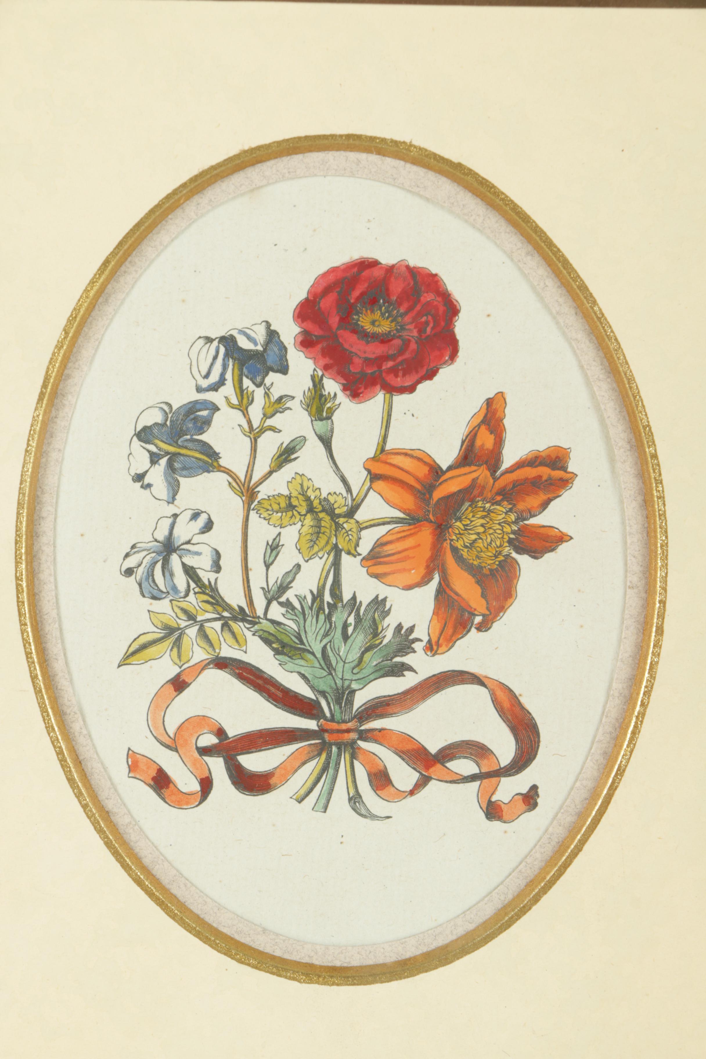 Flower and Moth Prints on Paper and John Derian Plate