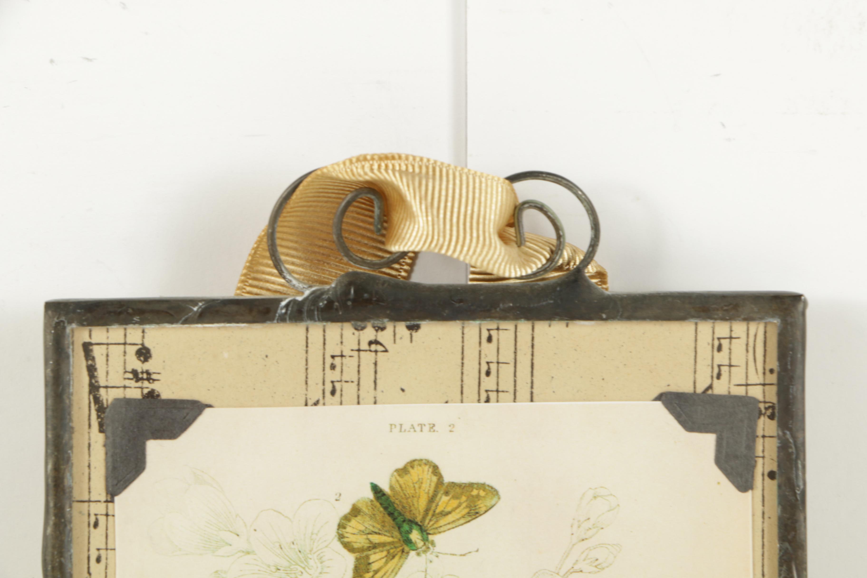 Flower and Moth Prints on Paper and John Derian Plate