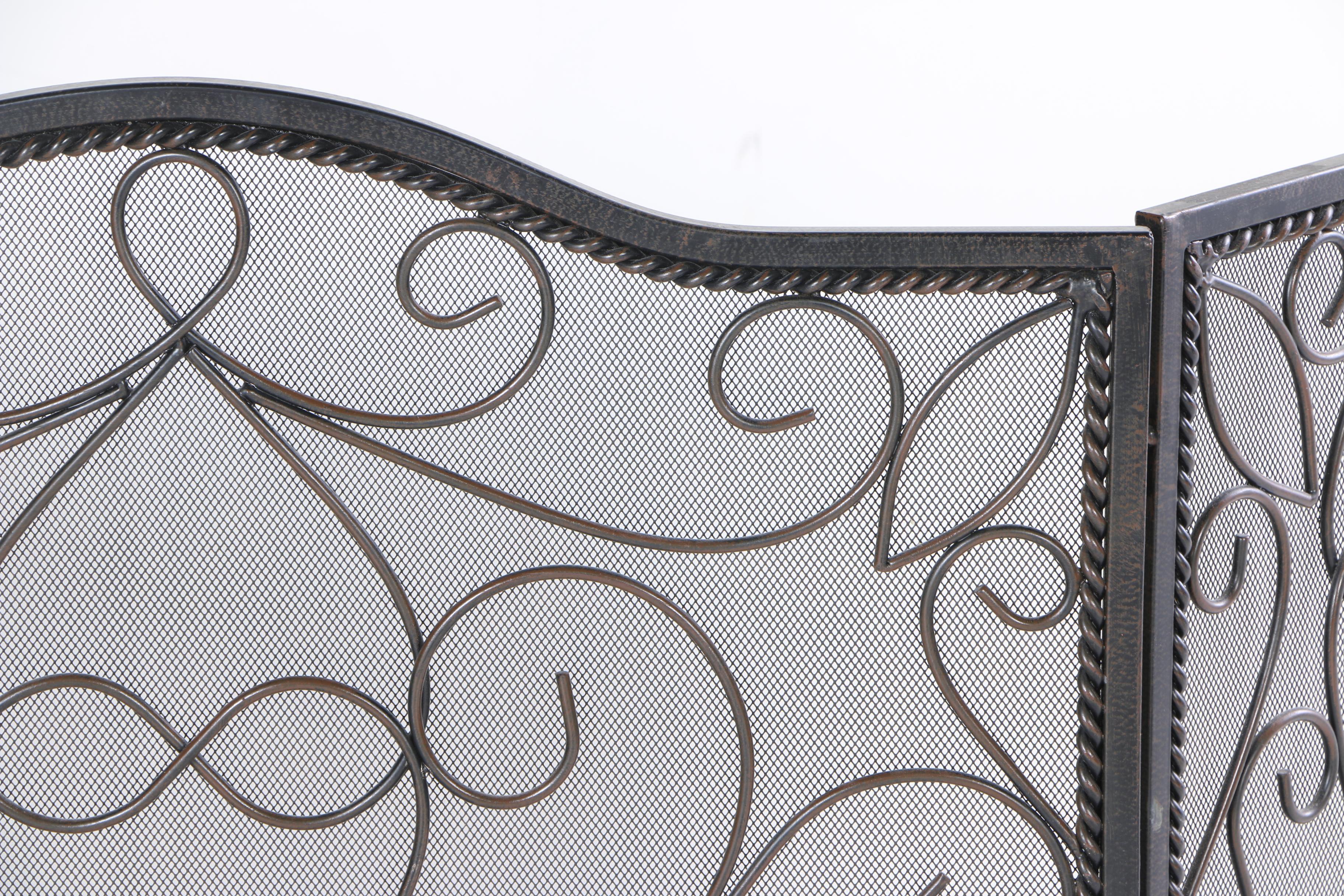 Collection of Metal Fireplace Accessories