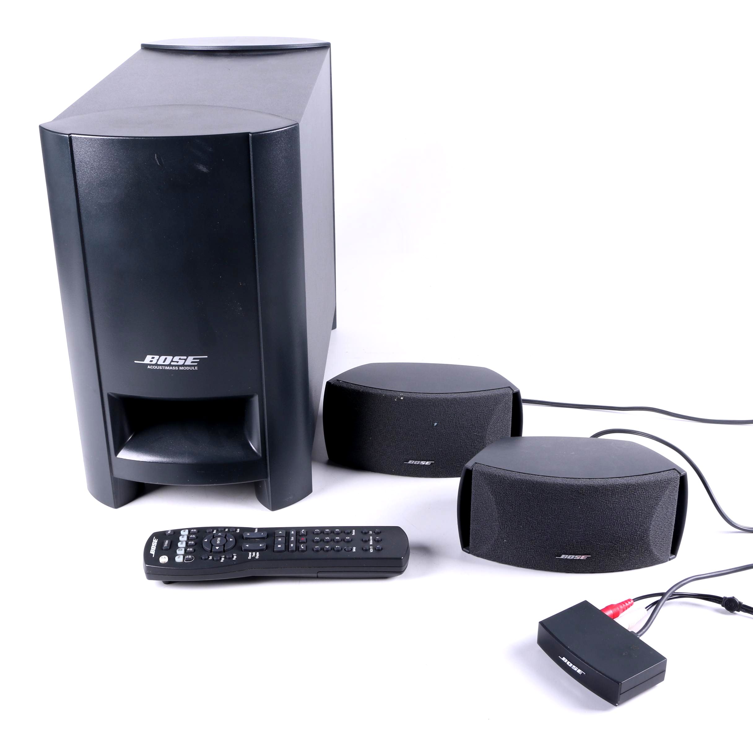 Bose Acoustimass Module with Speakers and Remote