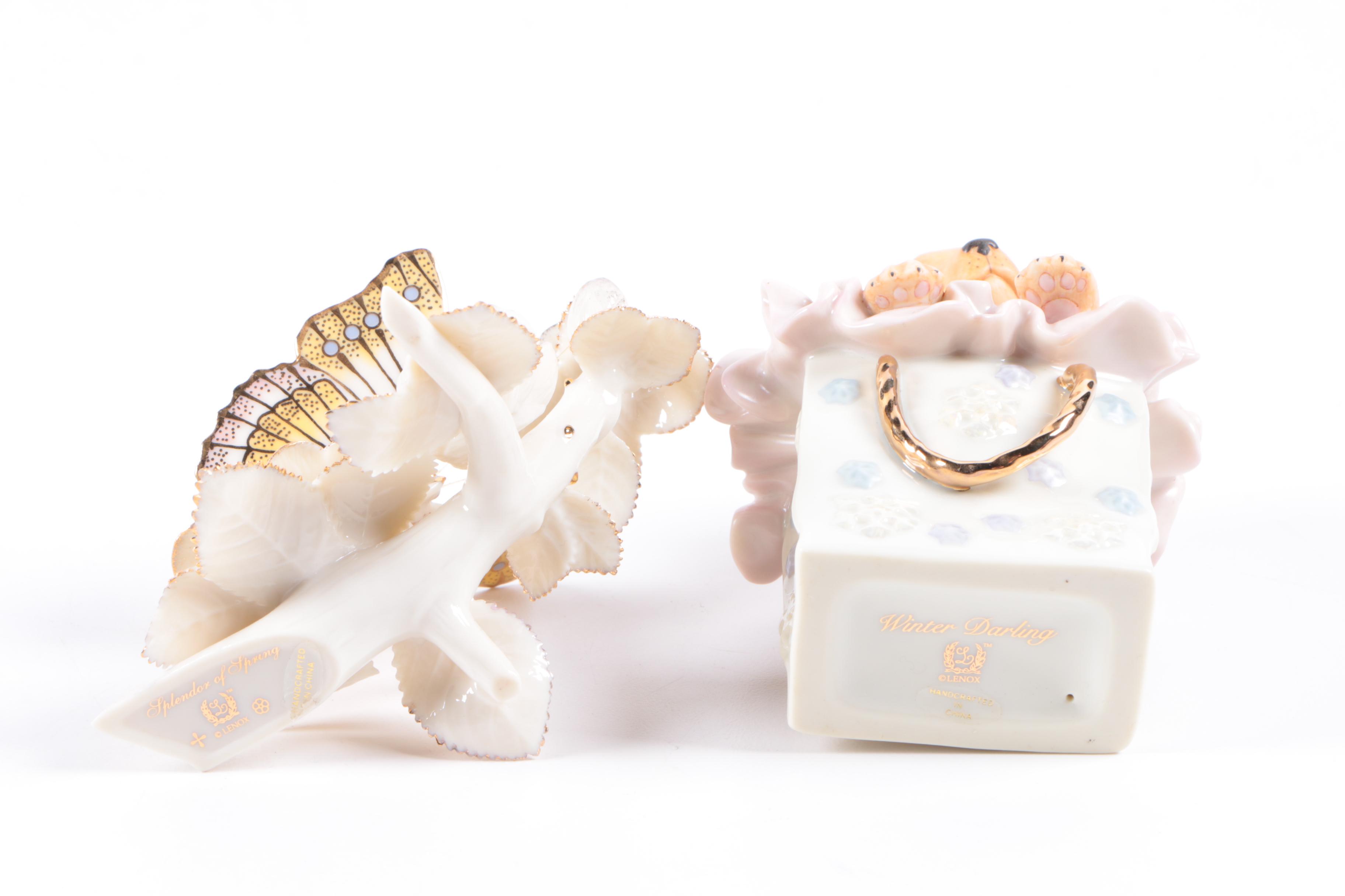 Lenox "Happy BIrthday Express" Porcelain Train and Music Box Chest