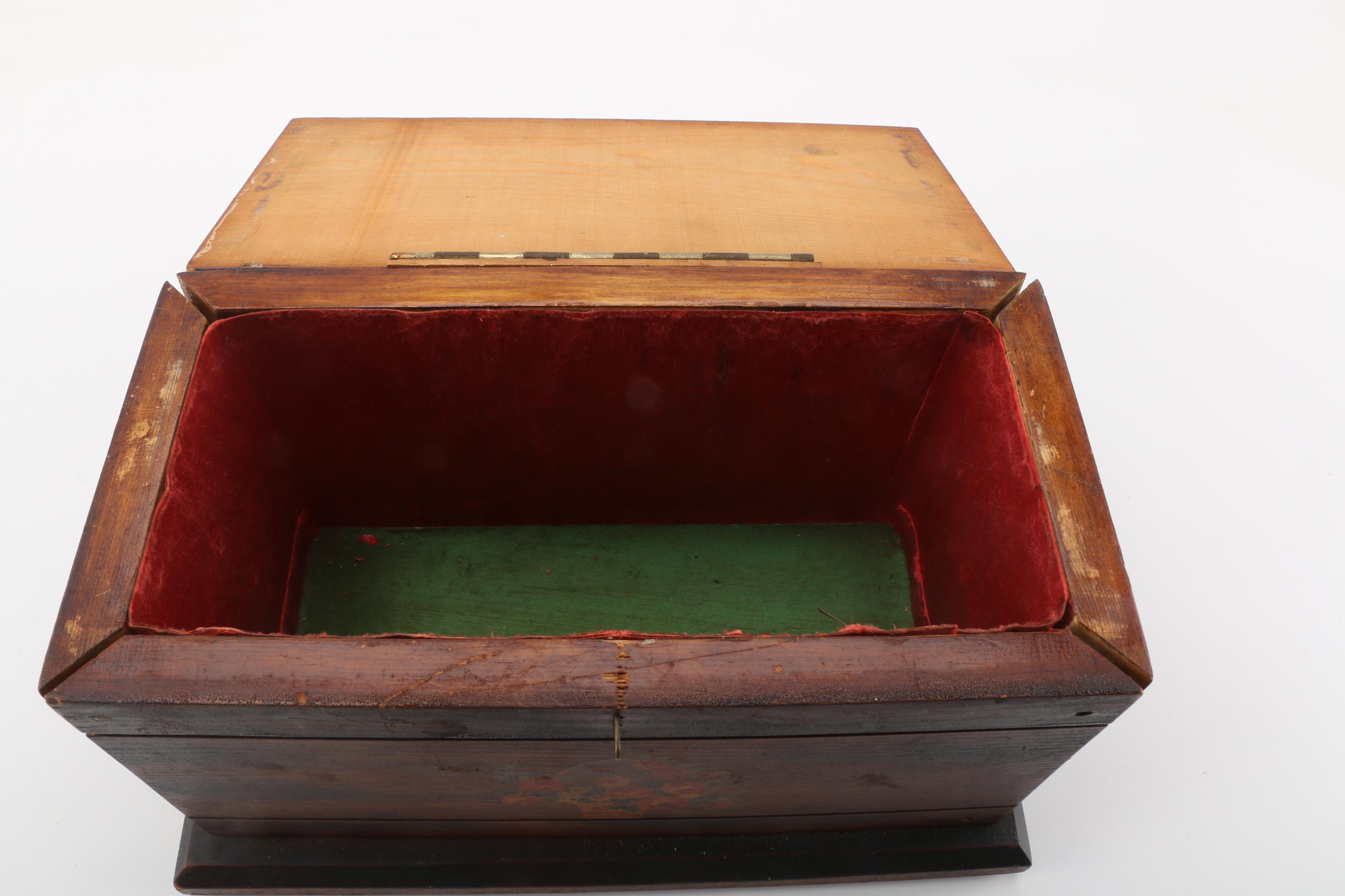 Rogers & Bros and Winfield Silver Plate Utensils and Wooden Storage Chest